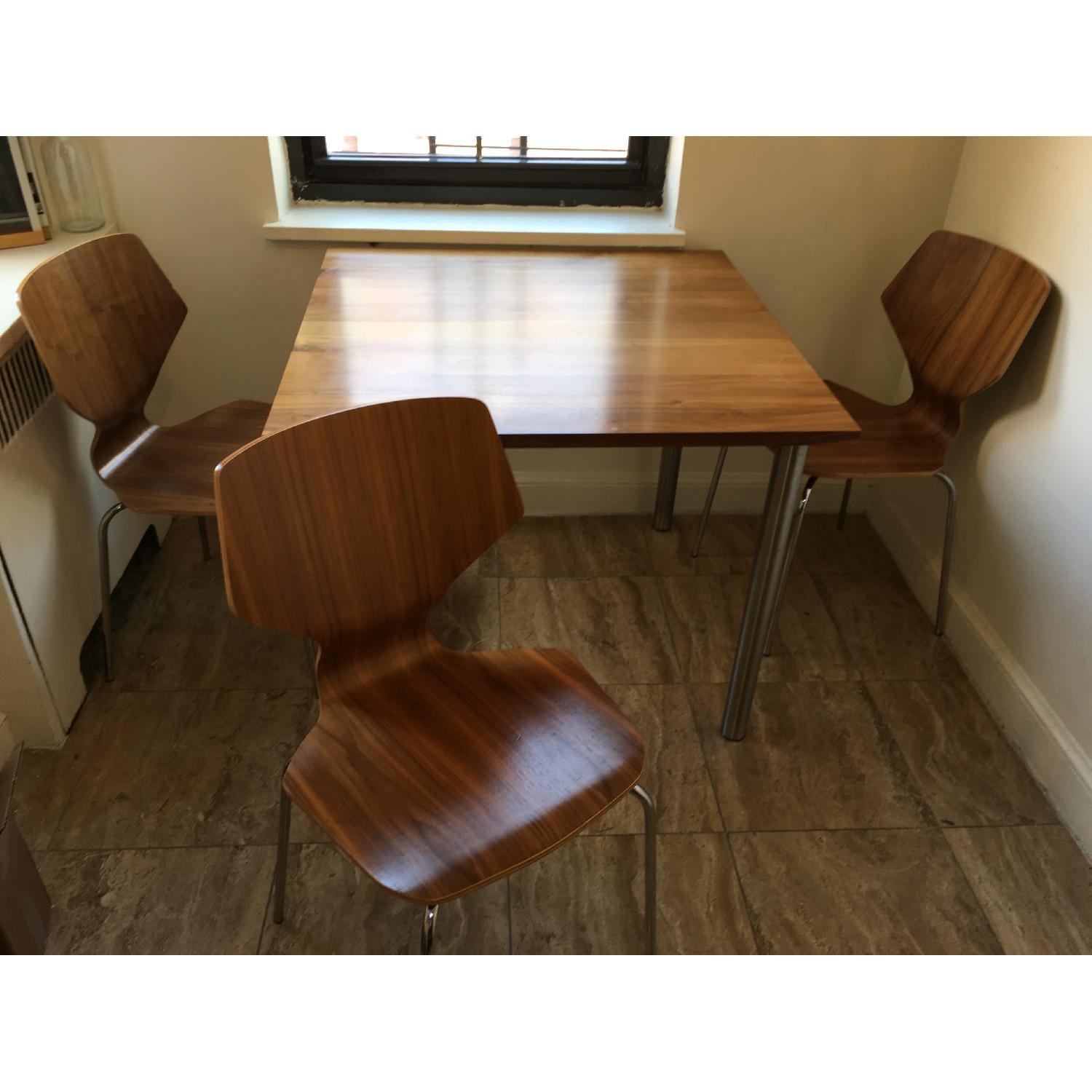 Room & Board 4 Piece Cherry Dining Set - image-3