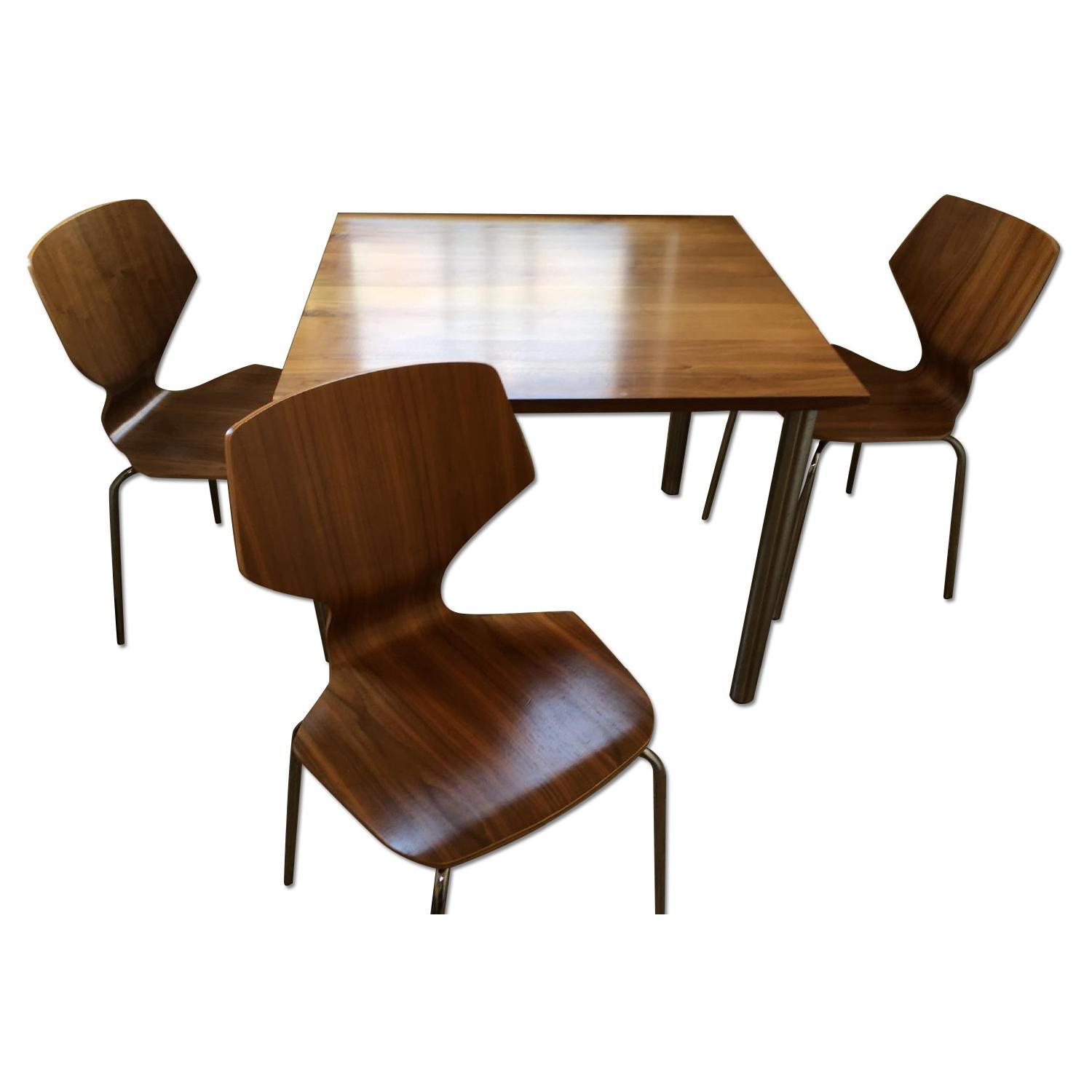 Room & Board 4 Piece Cherry Dining Set - image-0