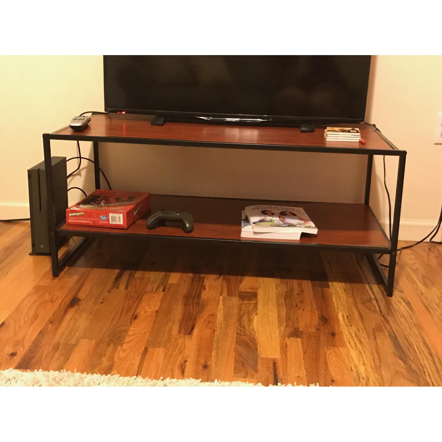 Zinus Modern Studio Collection Rectangular Coffee Table in Brown - image-1