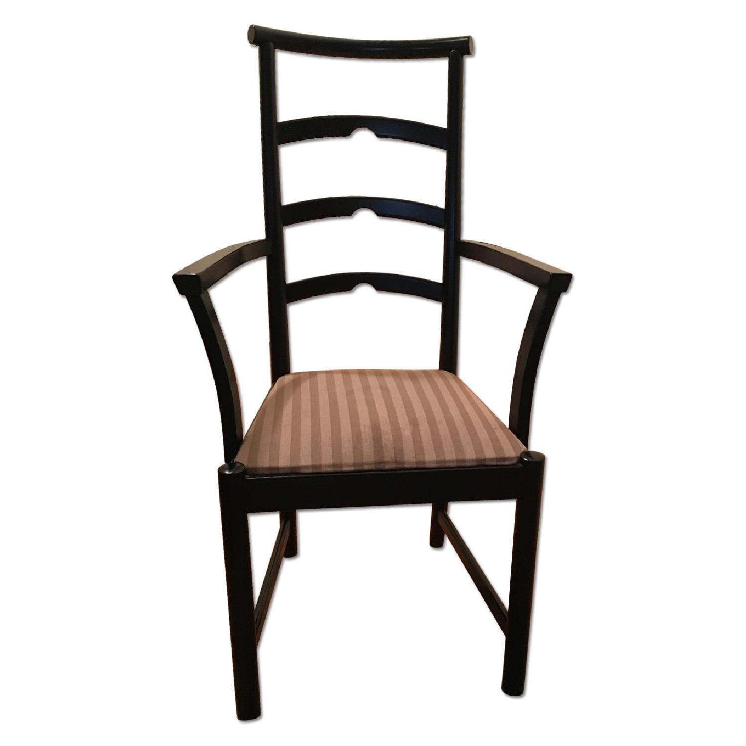 Wood Expandable Dining Room Table w/ 6 Chairs - image-10