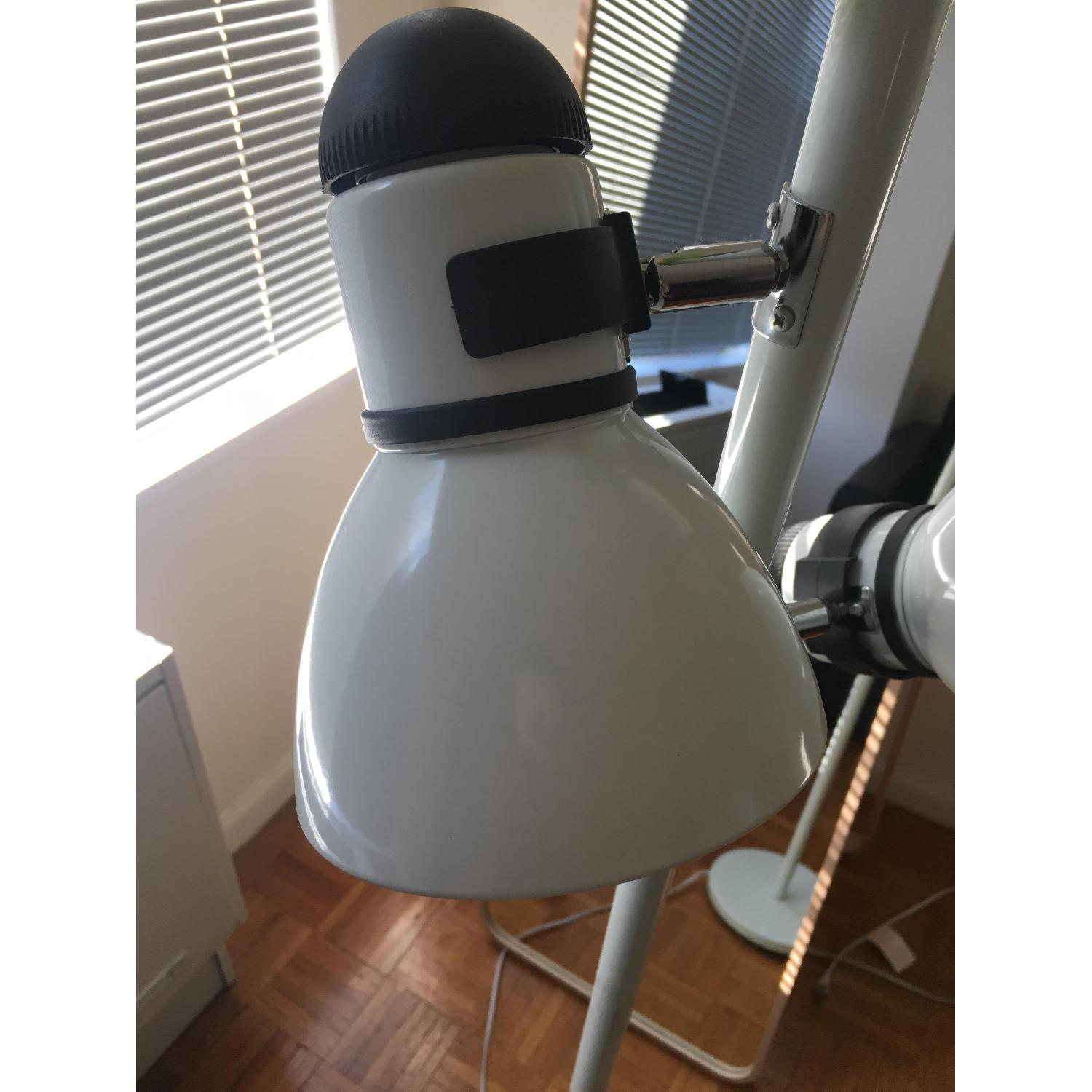 Ikea Hektar Floor Lamp w/ 3-Spotlights in White - image-3