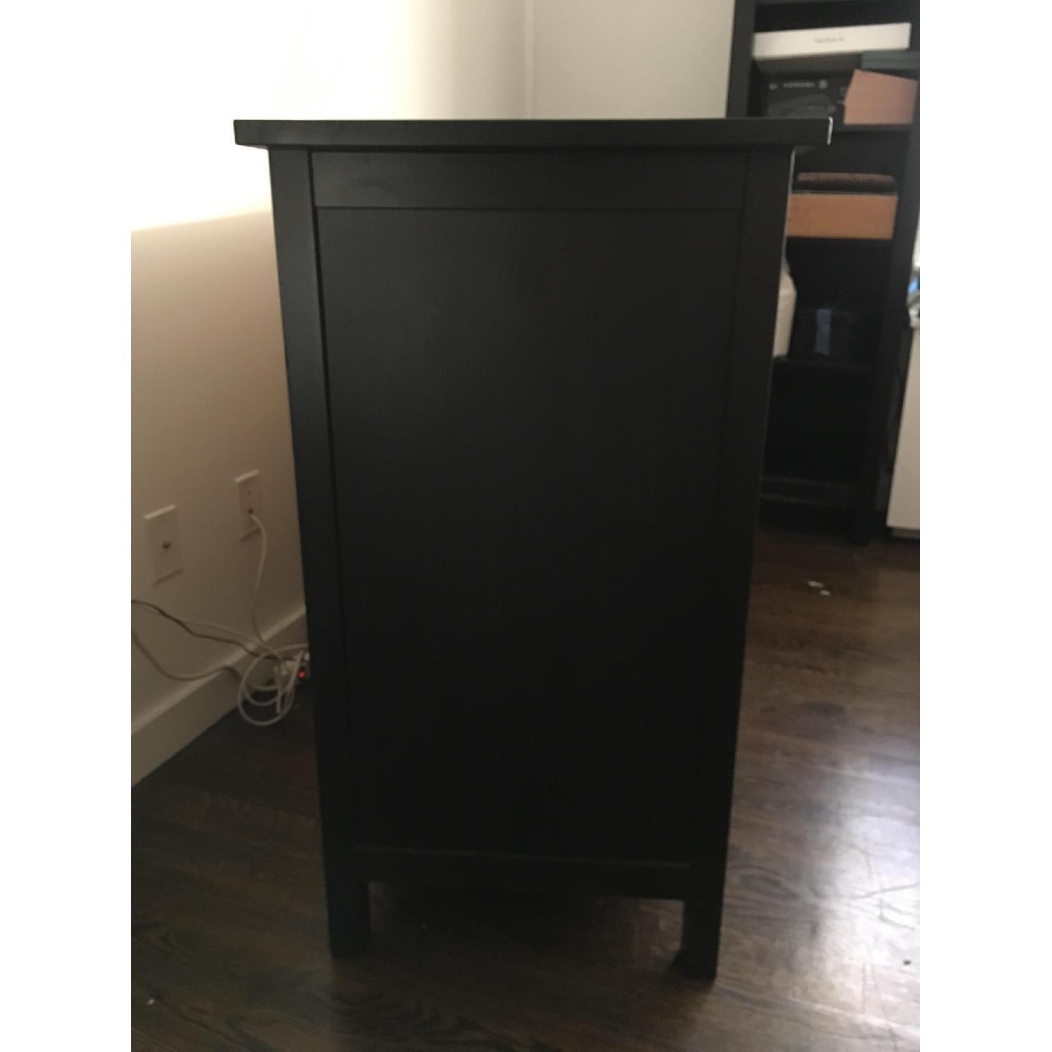 Ikea Hemnes 8-Drawer Dresser in Black-Brown - image-1