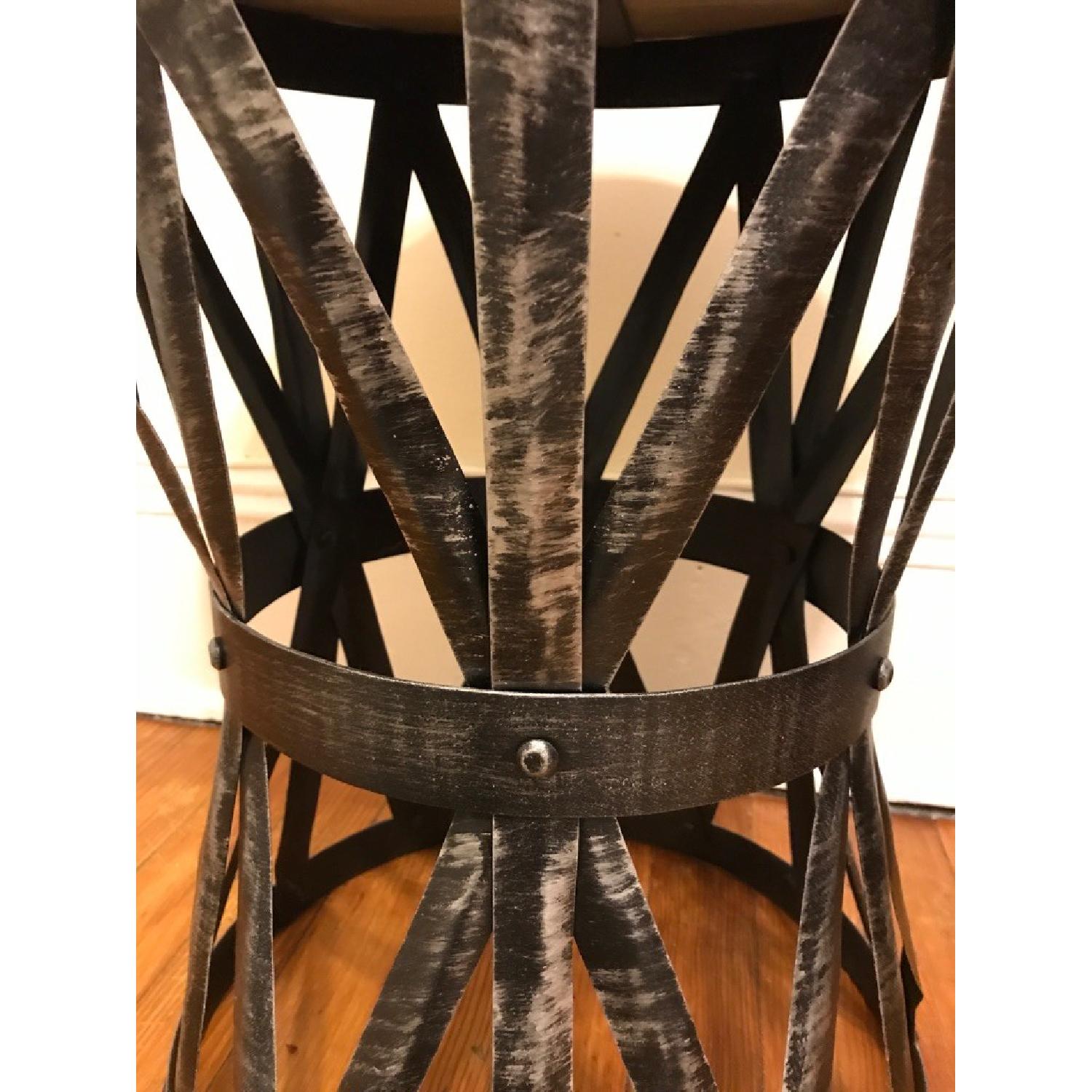 Home Decorators Collection Jake Antique Natural Side Tables - image-4