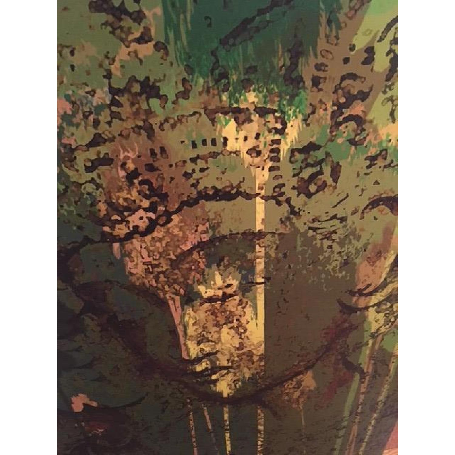 CB2 Parvez Michel's Buddha Painting on Canvas - image-6