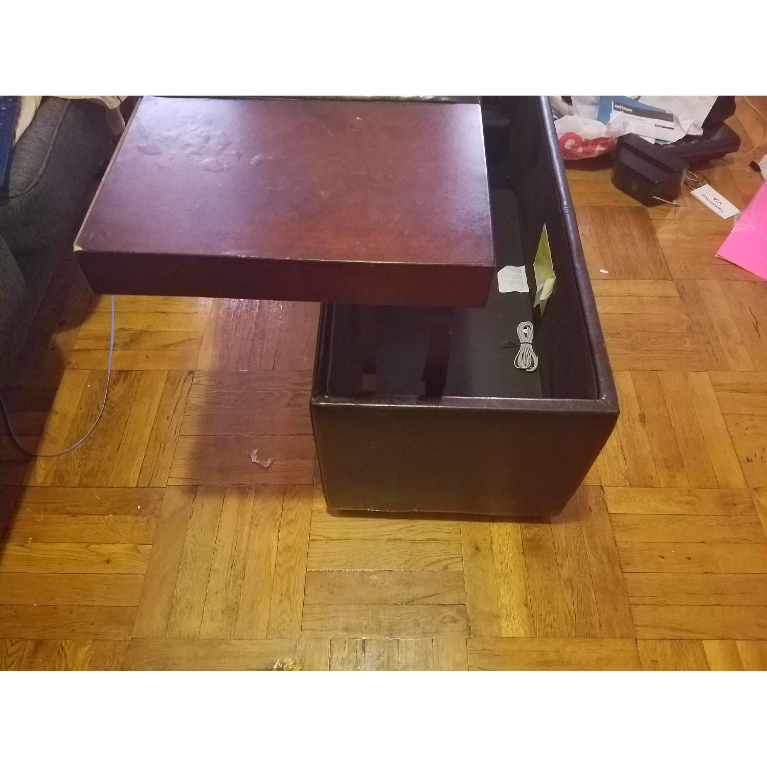 Staples Hide Away Storage Coffee Table - image-4