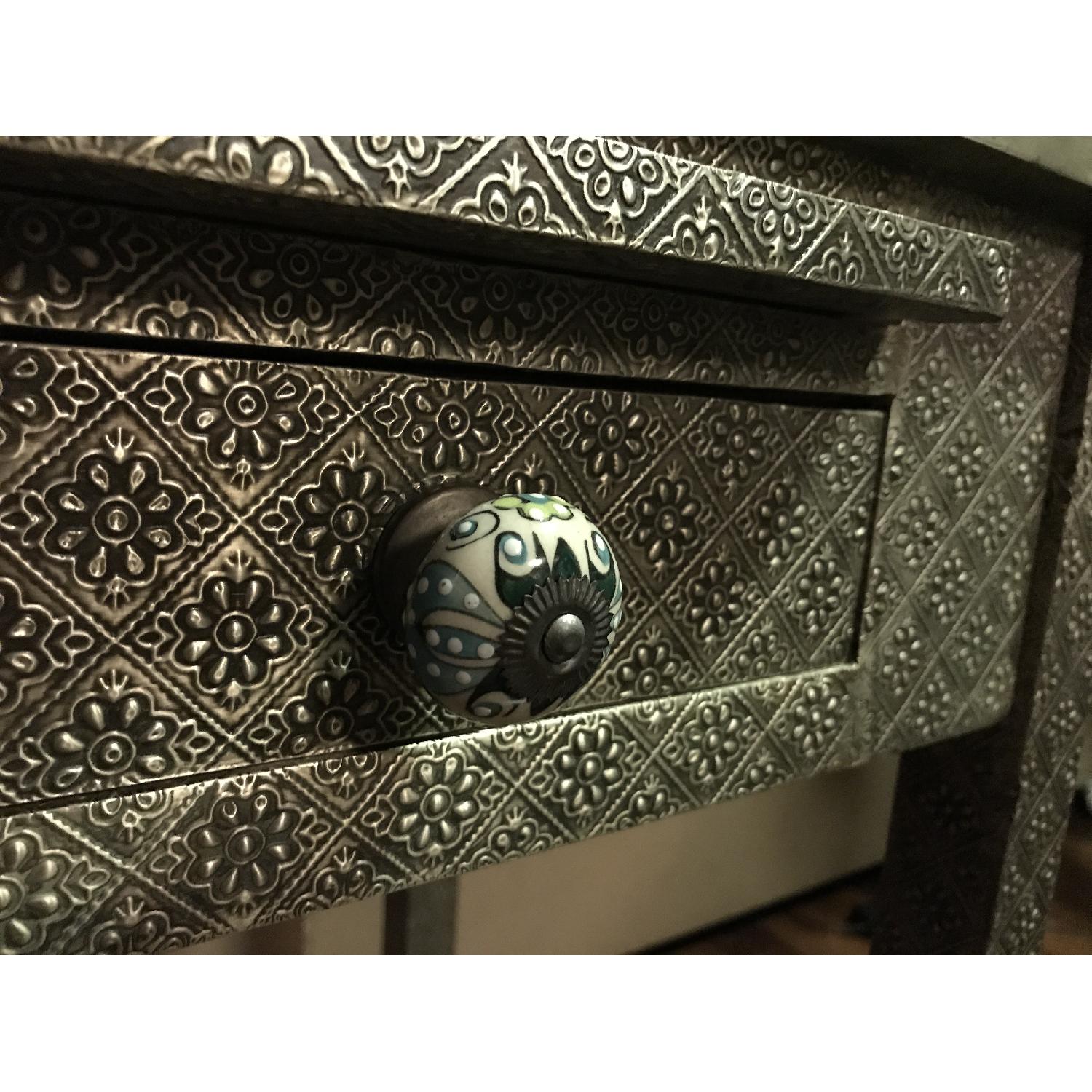 World Market 1 Drawer Desk w/ Pull Out Writing Board - image-1