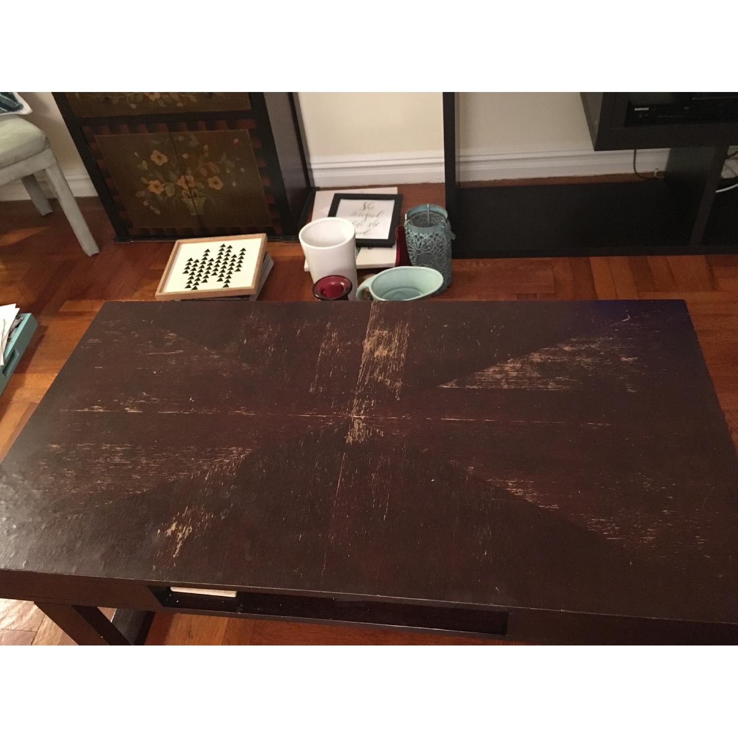 The Door Store Coffee Table w/ Expanded Sides - image-2