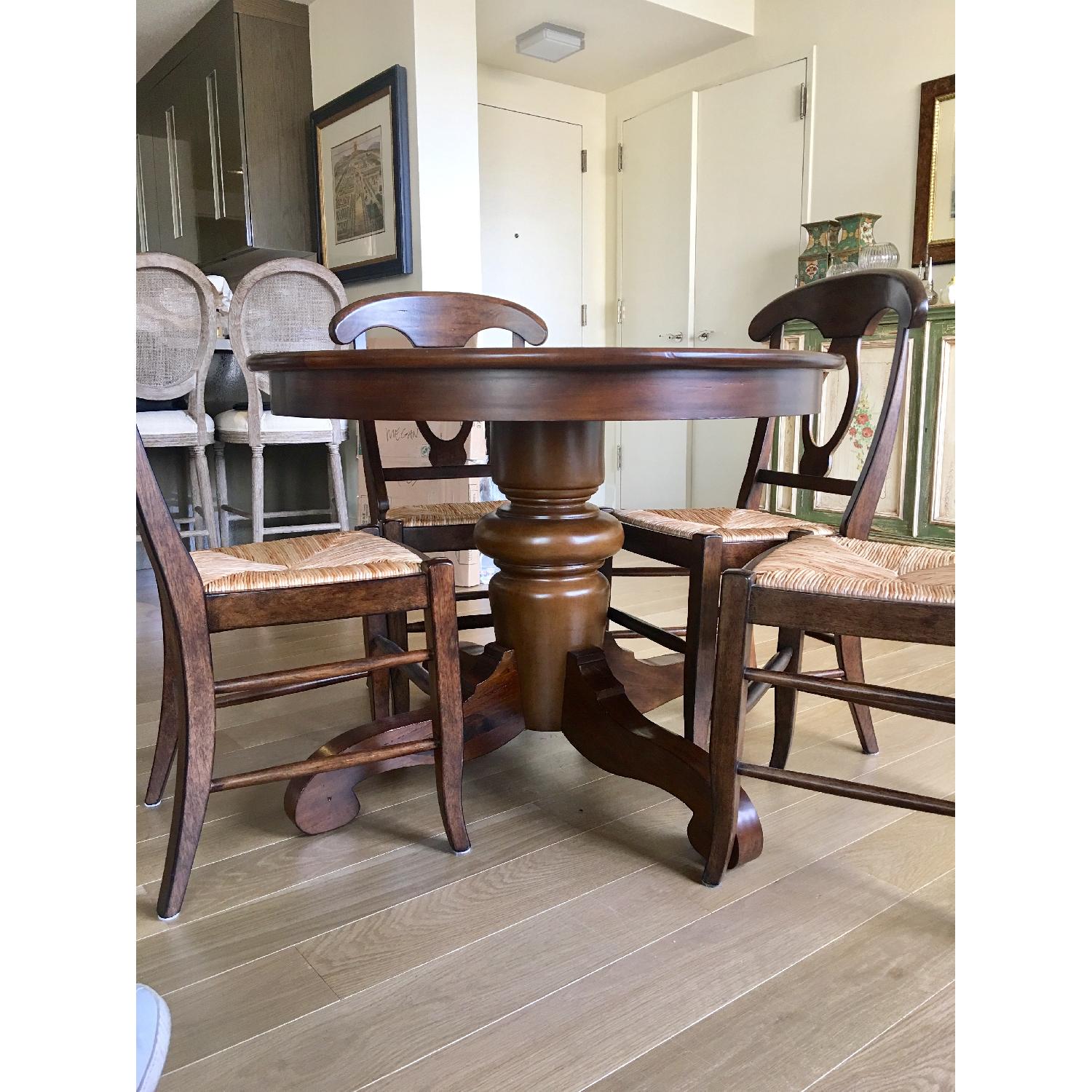 Pottery Barn Tivoli Round Table 5-Piece Dining Set - image-4