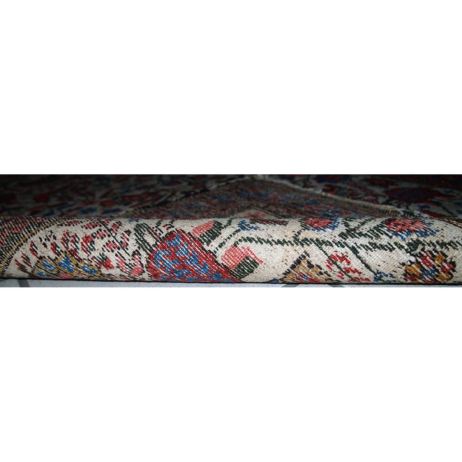 Antique 1920s Persian Mashad Rug - image-11