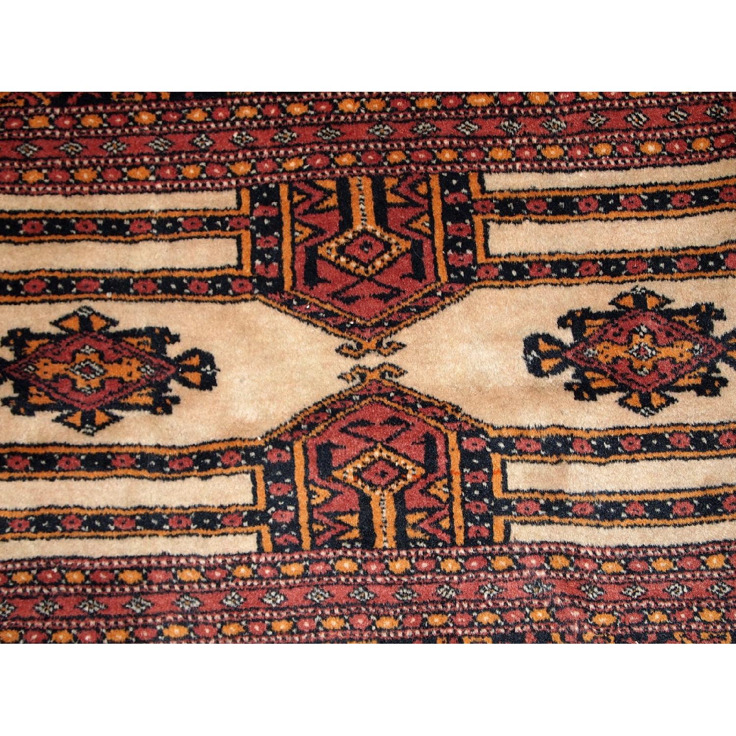 Semi Antique 1950s Turkoman Rug - image-1