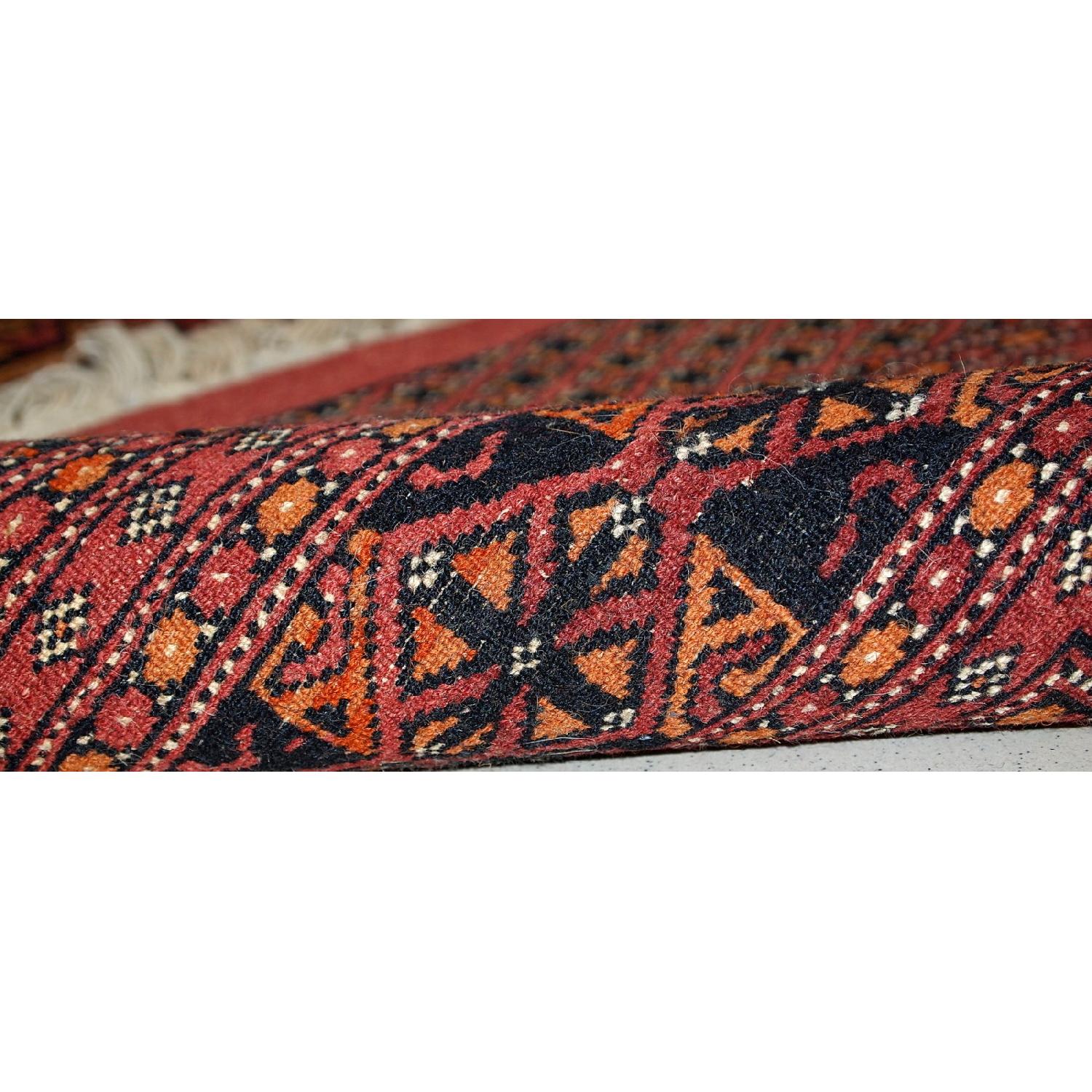 Semi Antique 1950s Turkoman Rug - image-4