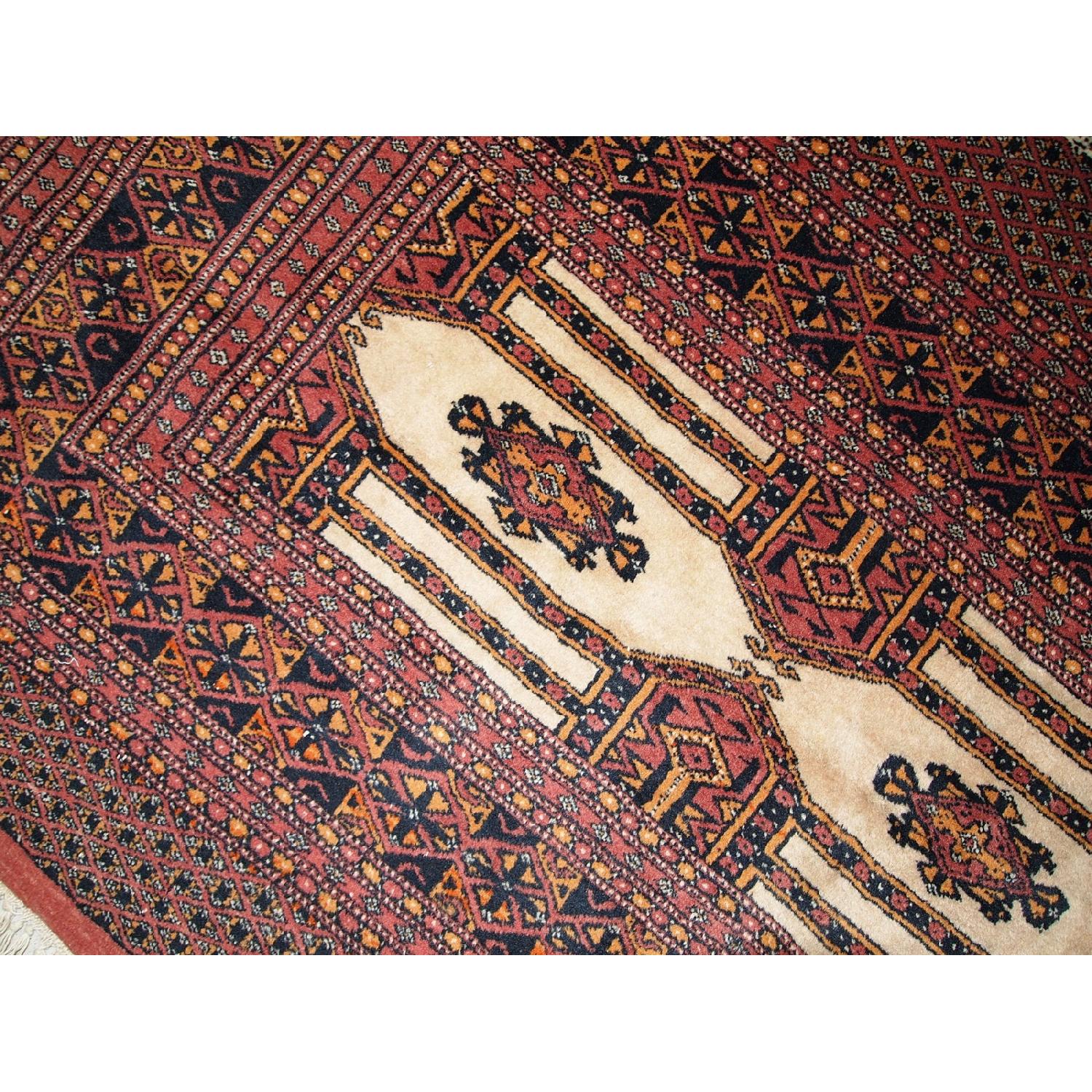 Semi Antique 1950s Turkoman Rug - image-7