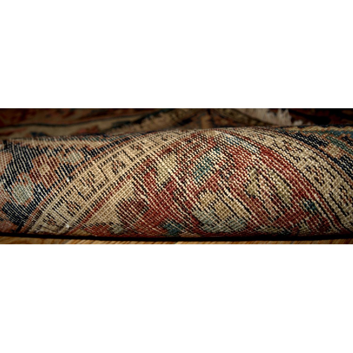 Antique 1880s Persian Sarouk Rug - image-5