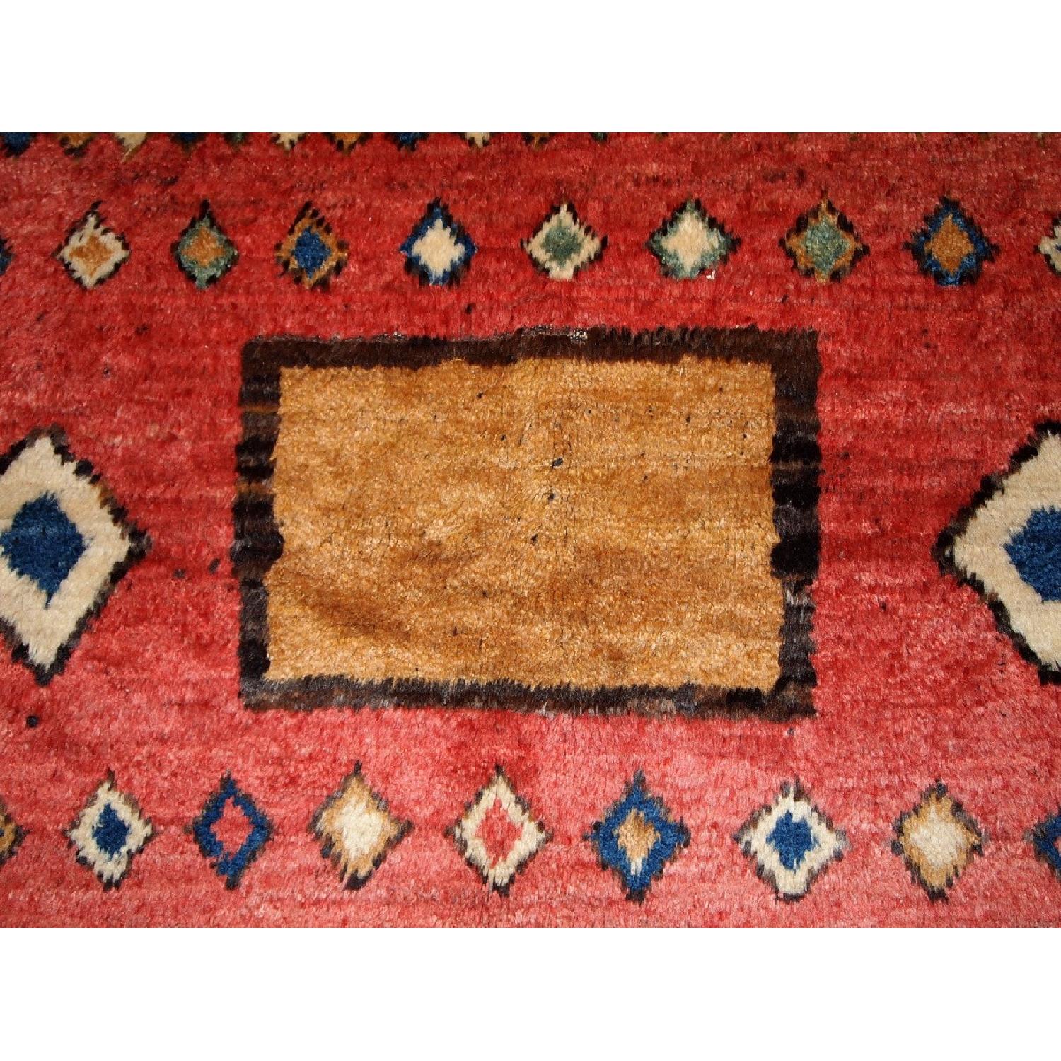 Antique 1850s Collectible Turkish Village Rug - image-2