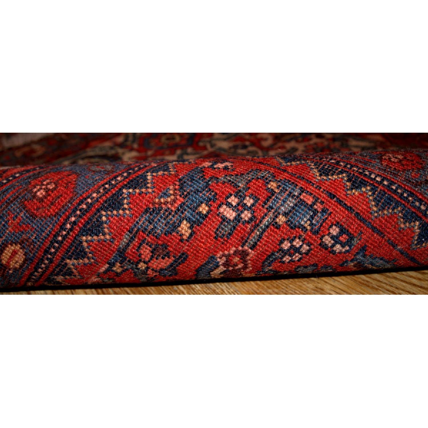 Antique 1880s Persian Bidjar Rug - image-1