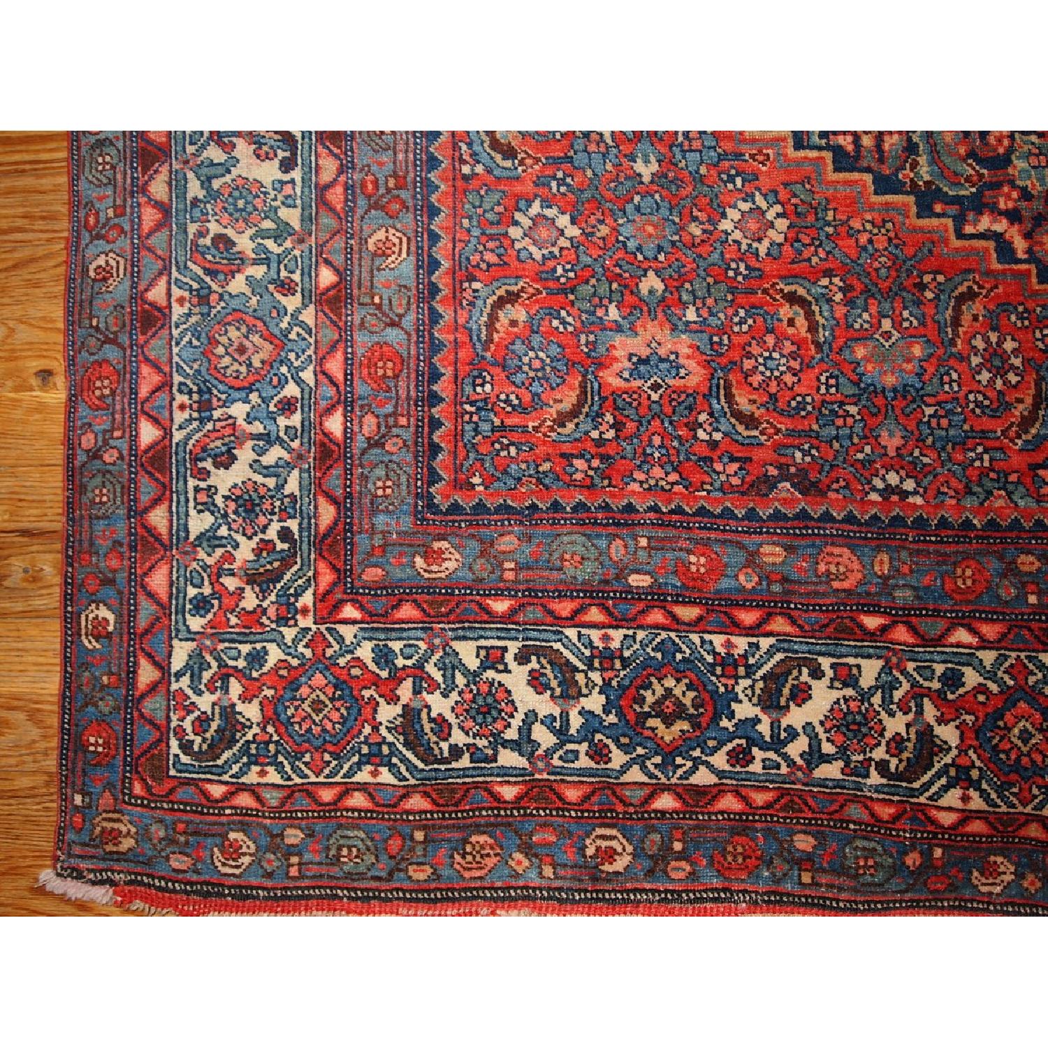 Antique 1880s Persian Bidjar Rug - image-3