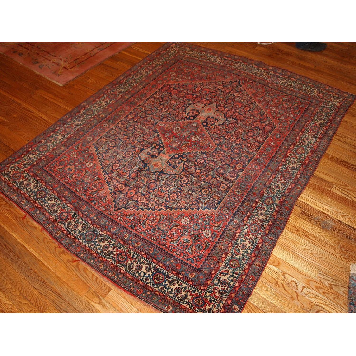 Antique 1880s Persian Bidjar Rug - image-5