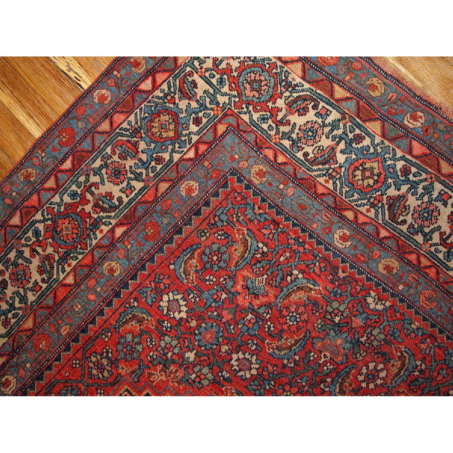 Antique 1880s Persian Bidjar Rug - image-6