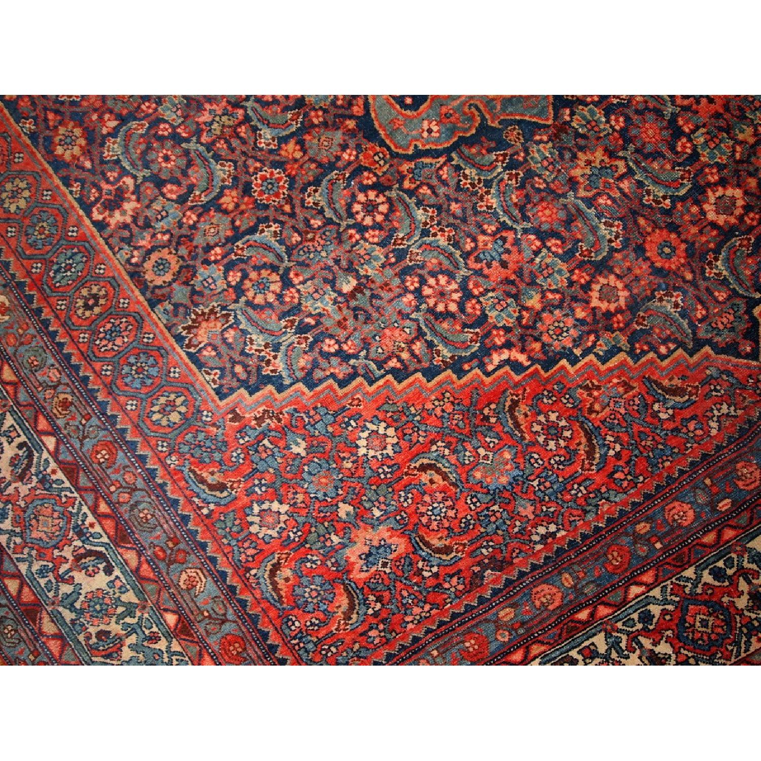 Antique 1880s Persian Bidjar Rug - image-7