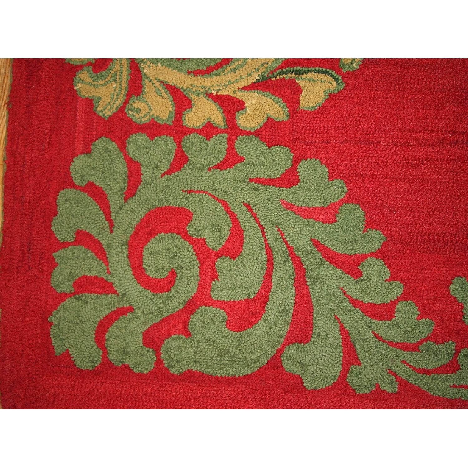 Antique 1920s American Hooked Rug - image-2
