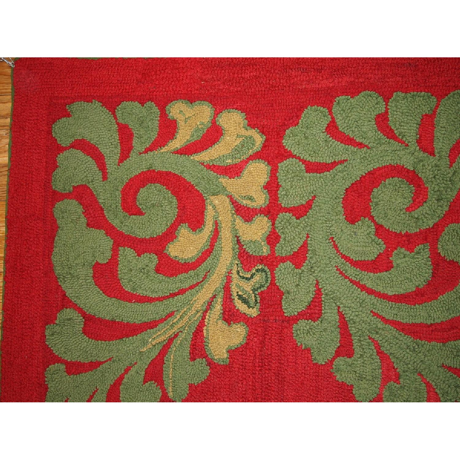 Antique 1920s American Hooked Rug - image-3