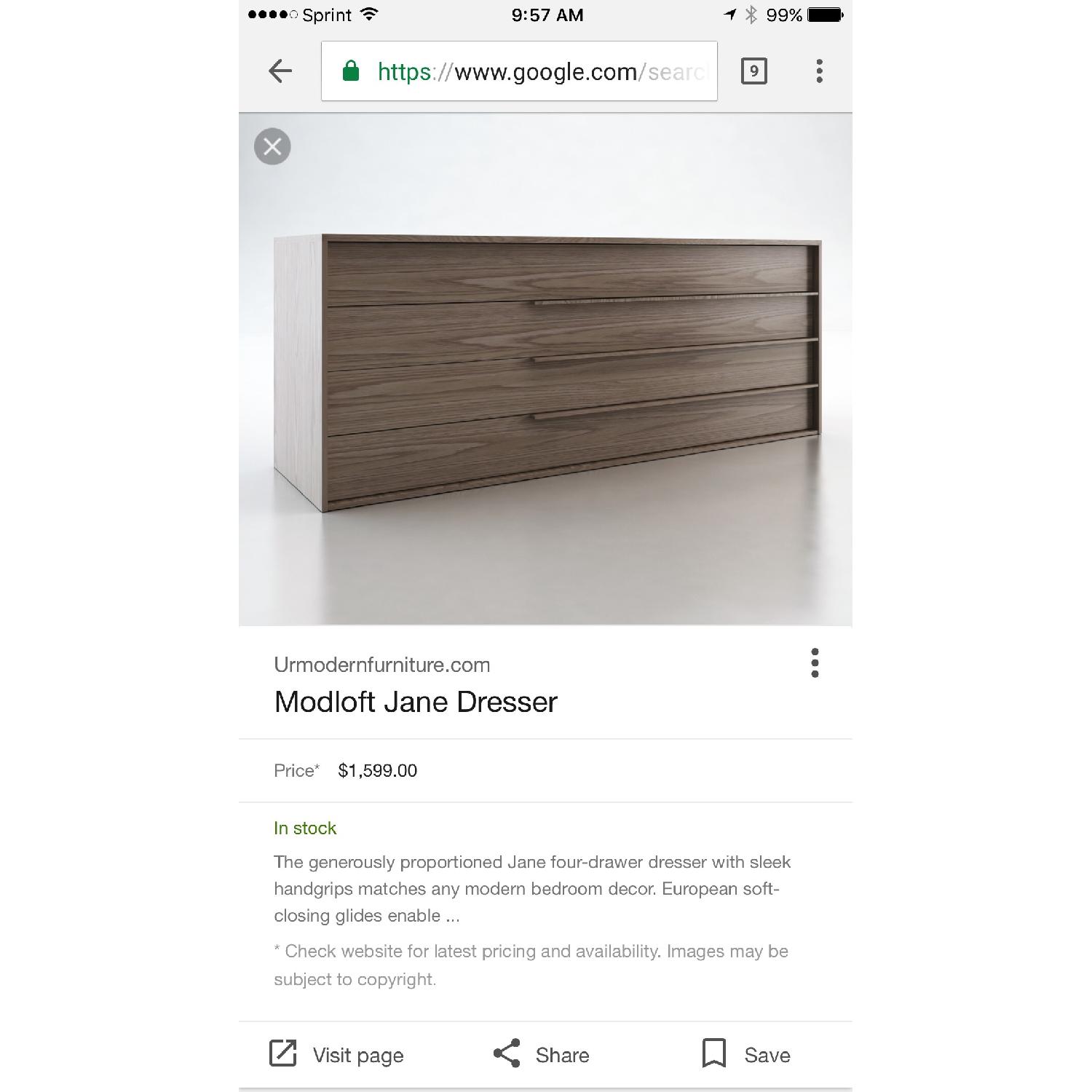 Modloft Jane 4 Drawer Dresser - image-4