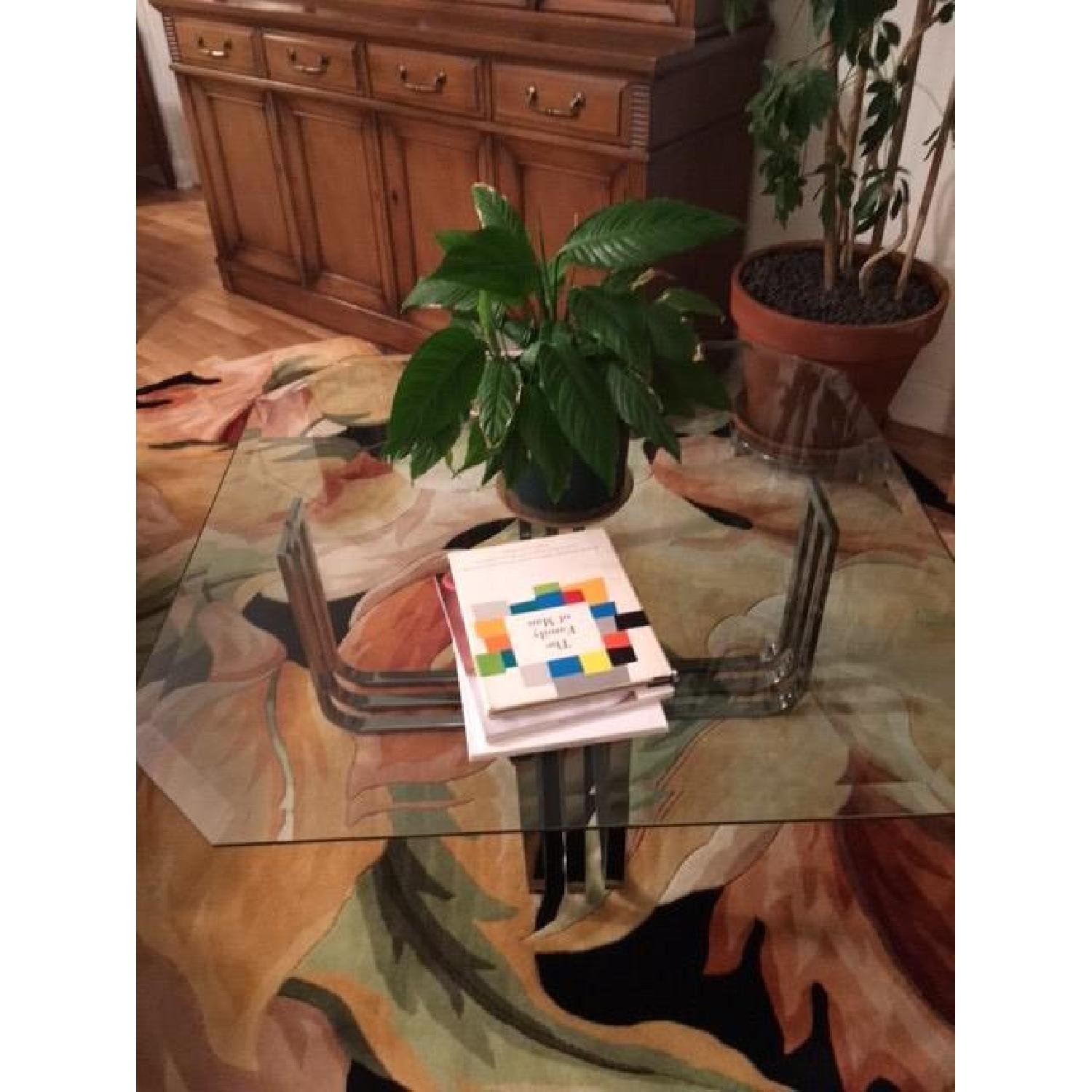Glass Top Coffee Table - image-3