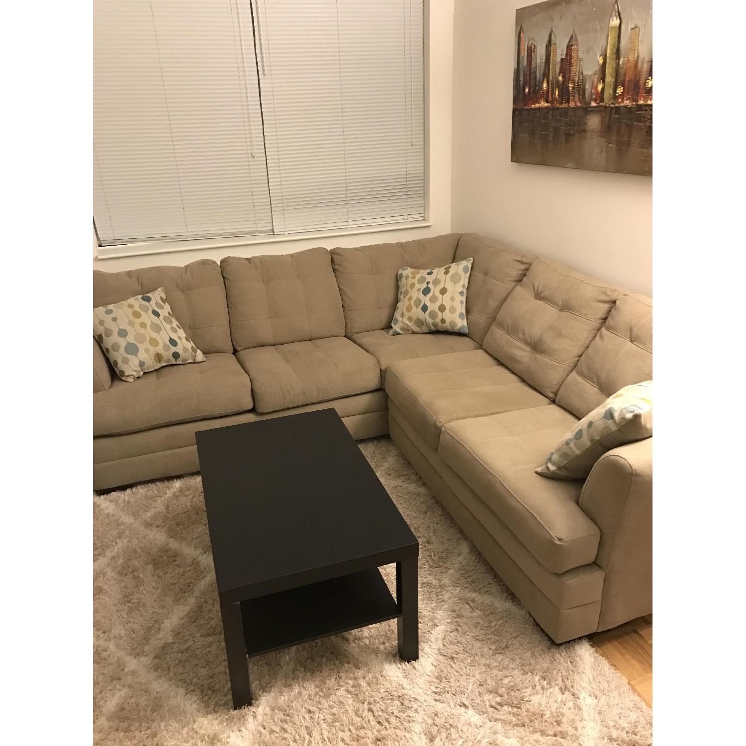 Raymour & Flanigan Hayden Sectional Sofa - image-1