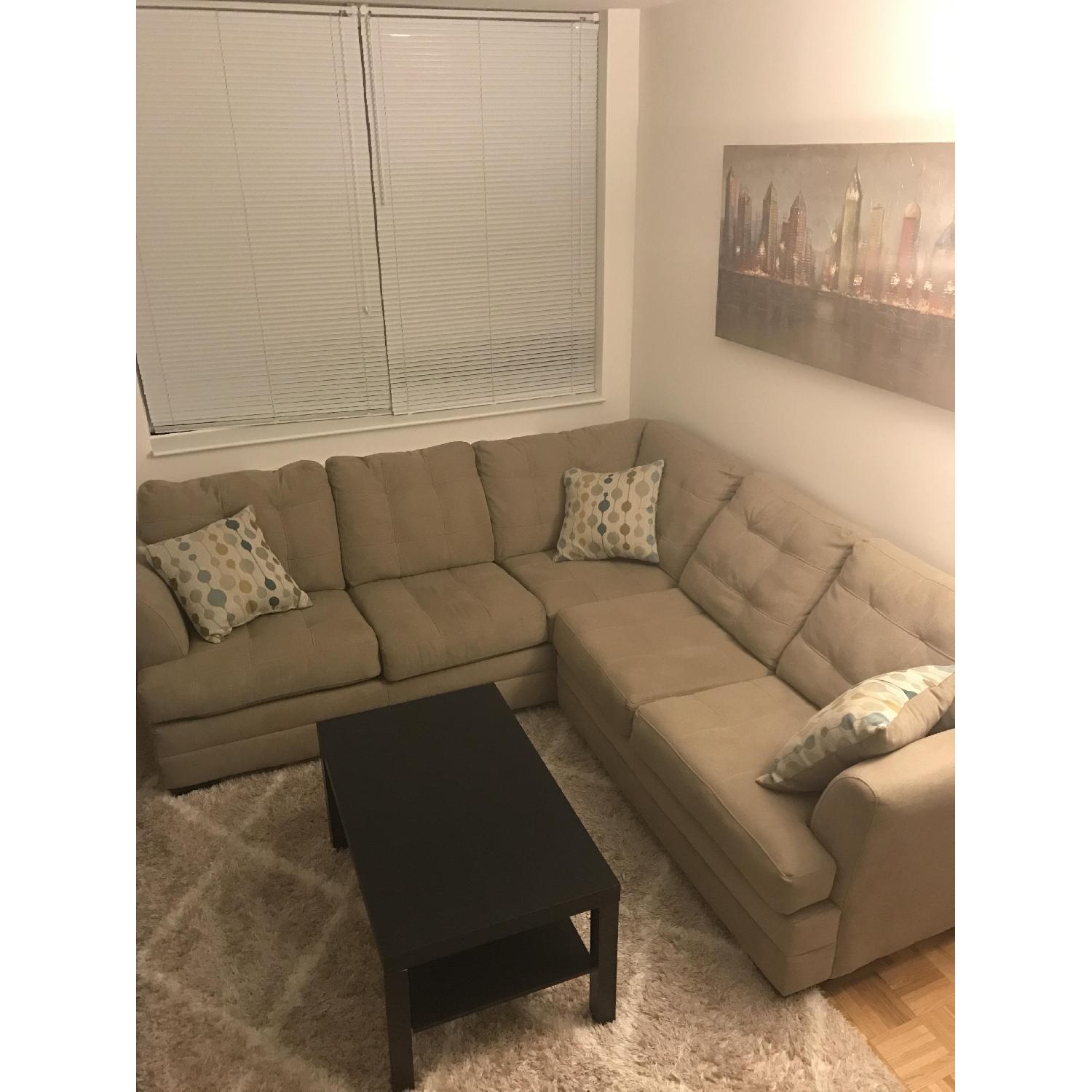 Raymour & Flanigan Hayden Sectional Sofa - image-4
