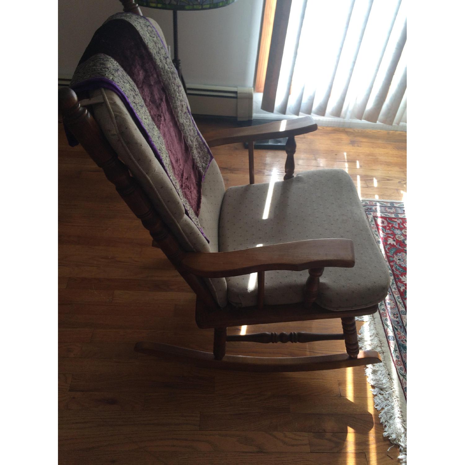 Wood Rocking Chair - image-2