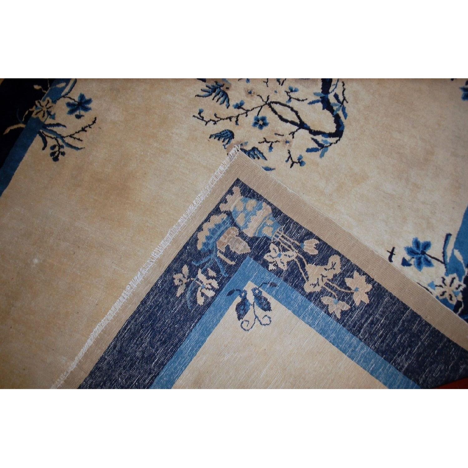 Antique 1890s Chinese Peking Rug - image-7