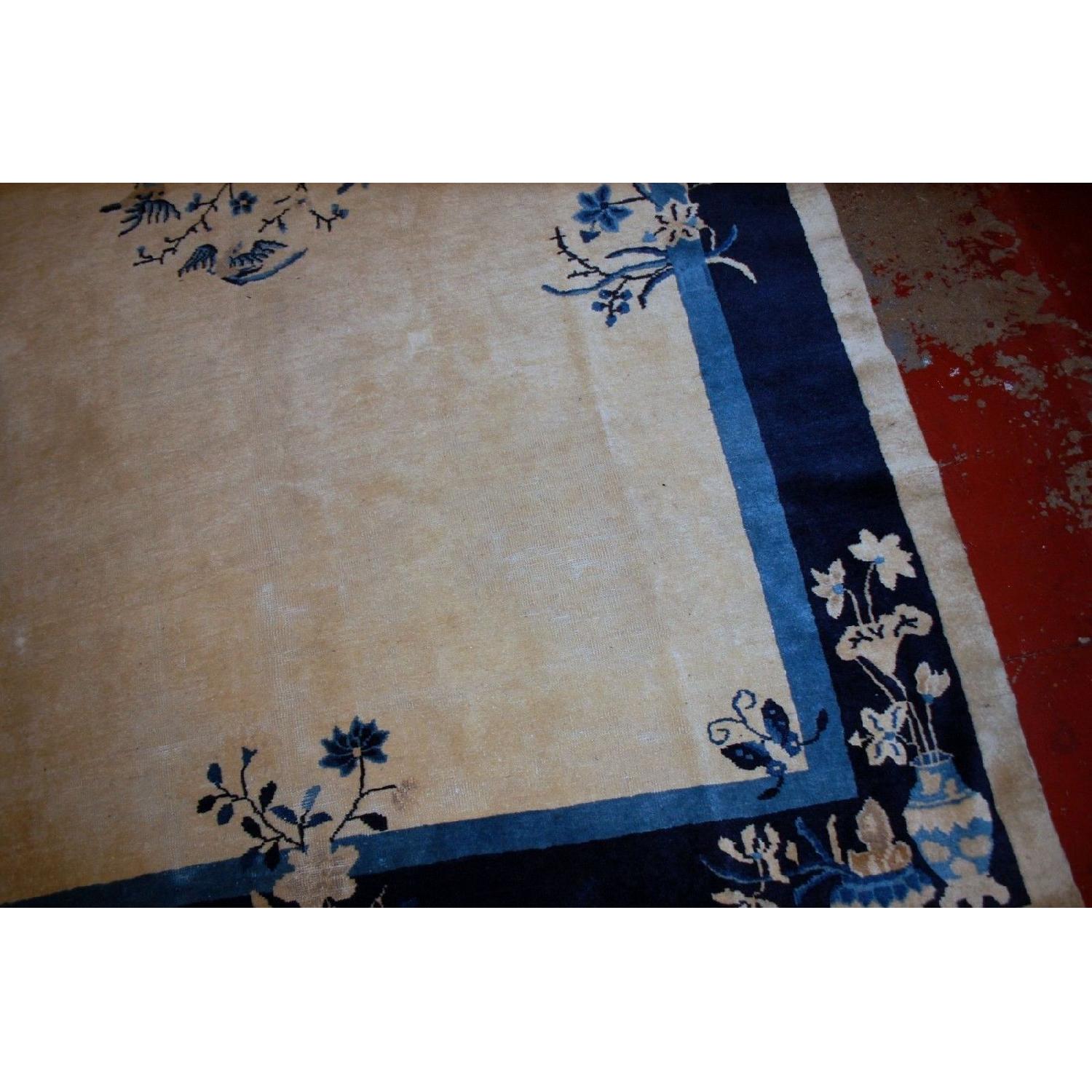 Antique 1890s Chinese Peking Rug - image-8