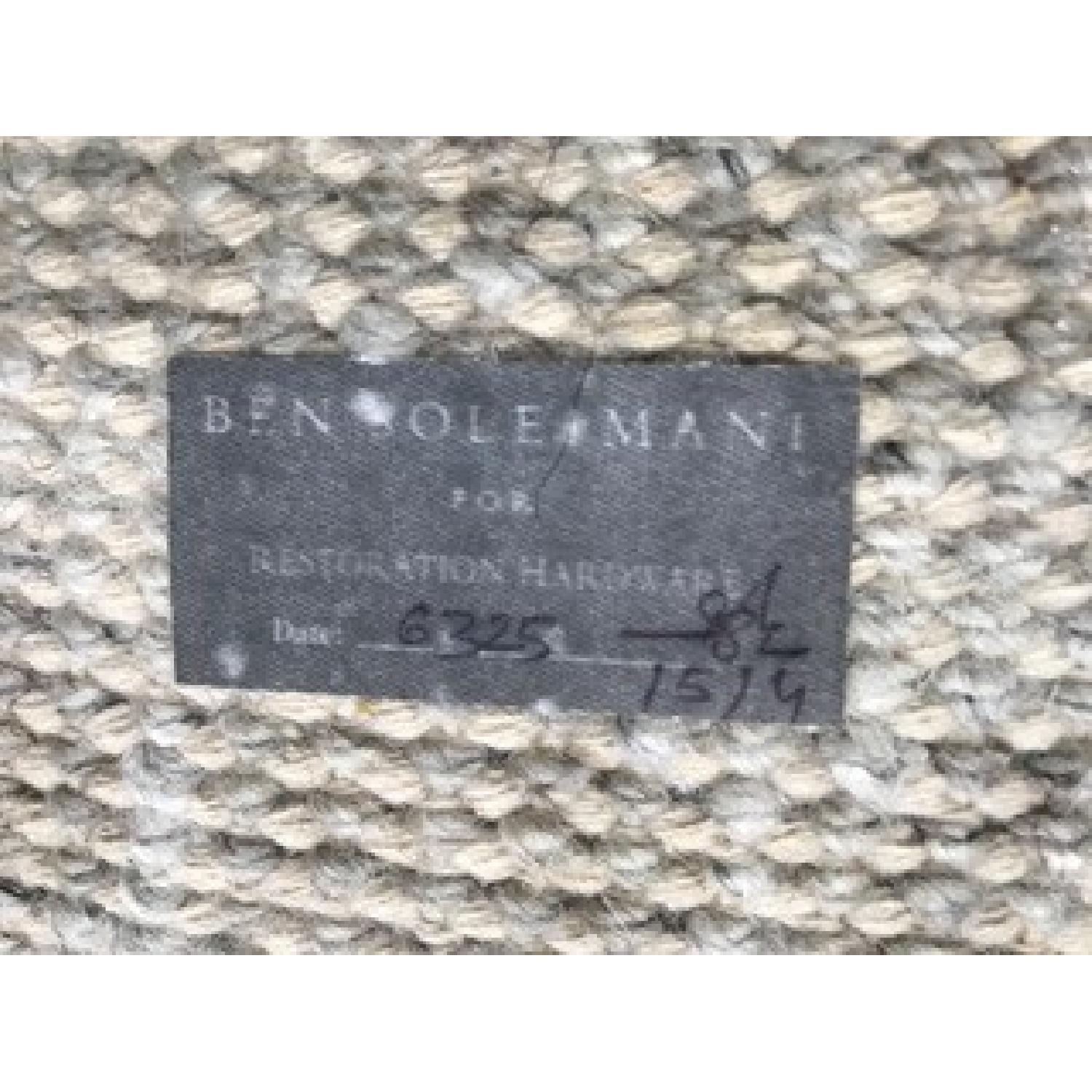 Restoration Hardware Mariposa Rug in Silver - image-1