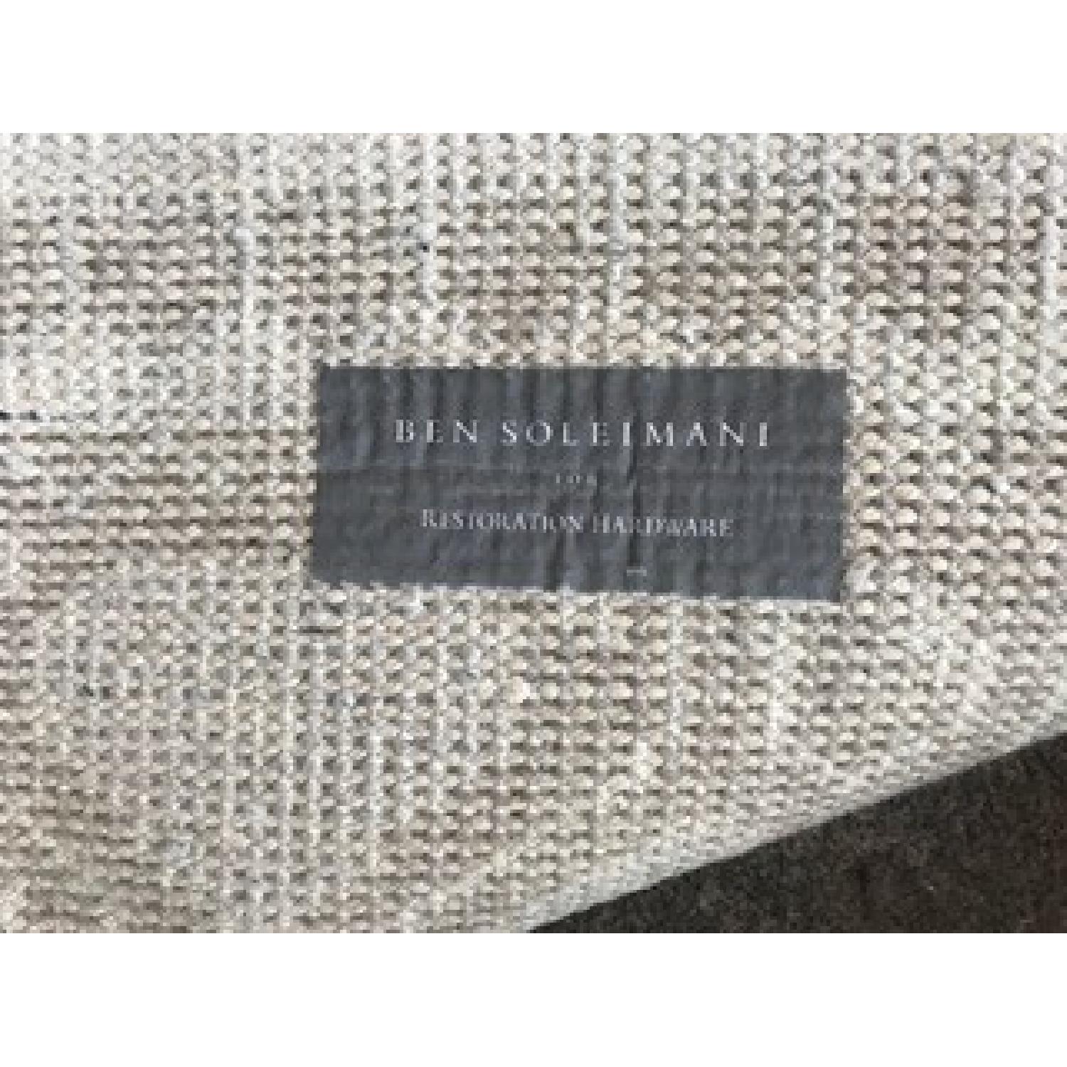 Restoration Hardware Mariposa Rug in Silver - image-3