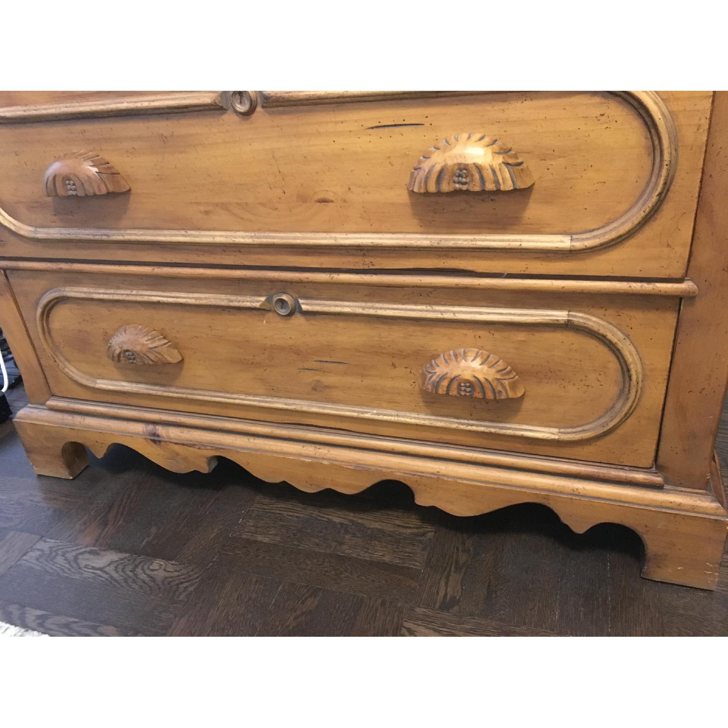 Drexel Medium Wood 3-Drawer Dresser - image-4