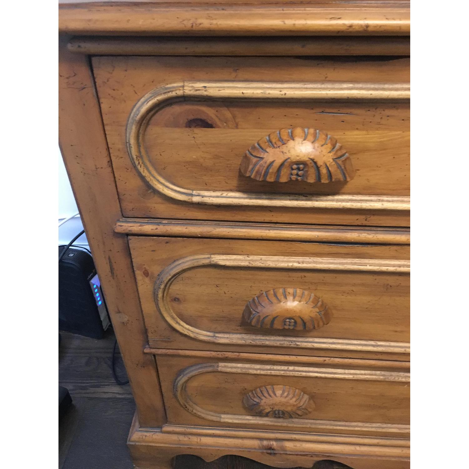 Drexel Medium Wood 3-Drawer Dresser - image-5