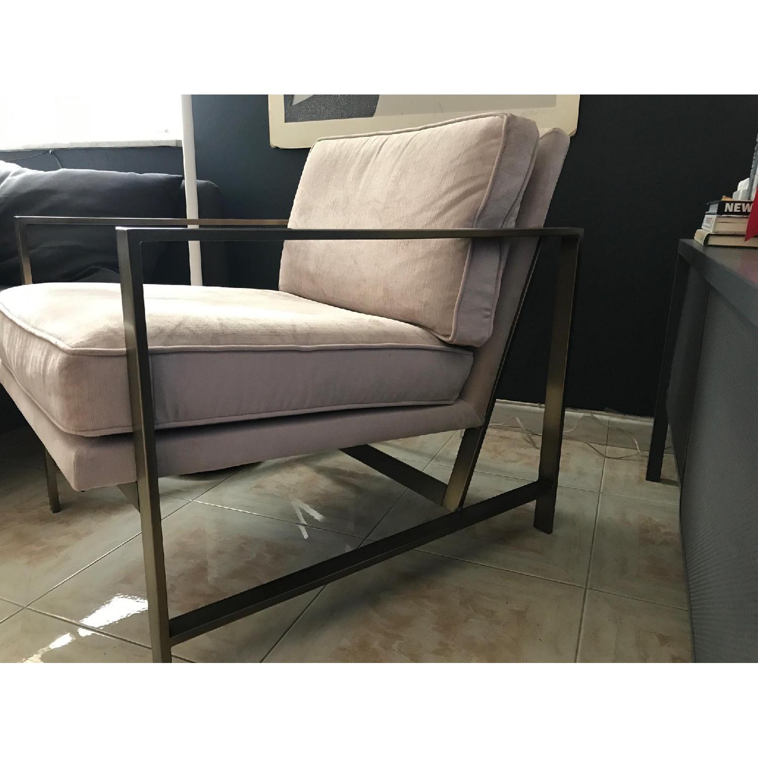 West Elm Metal Frame Chair - image-2