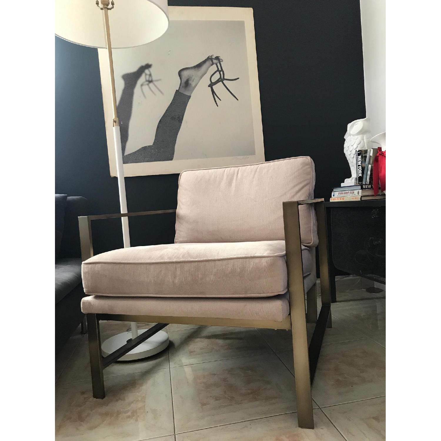 West Elm Metal Frame Chair - image-6