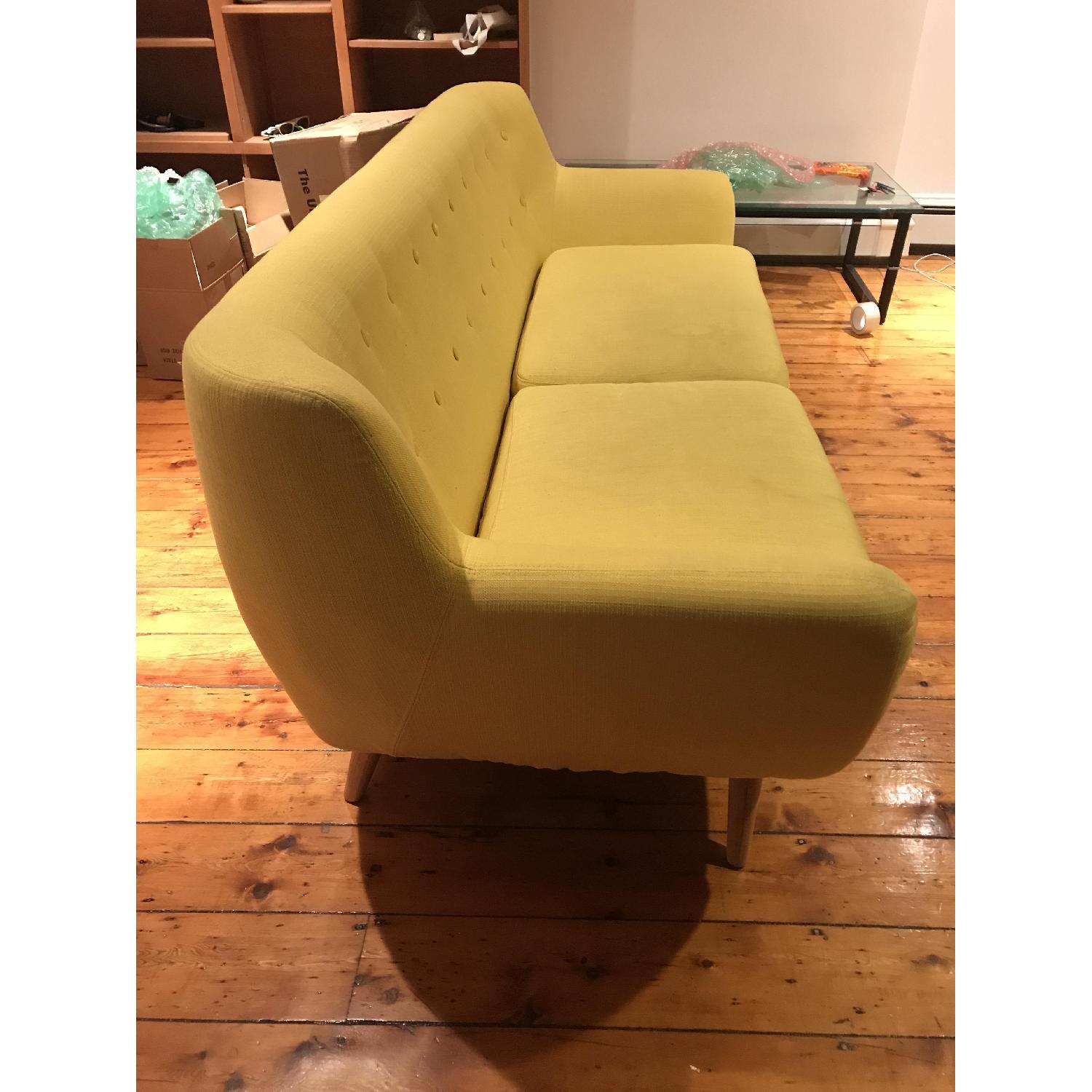 Modway Remark Yellow Mid-Century Sofa - image-3