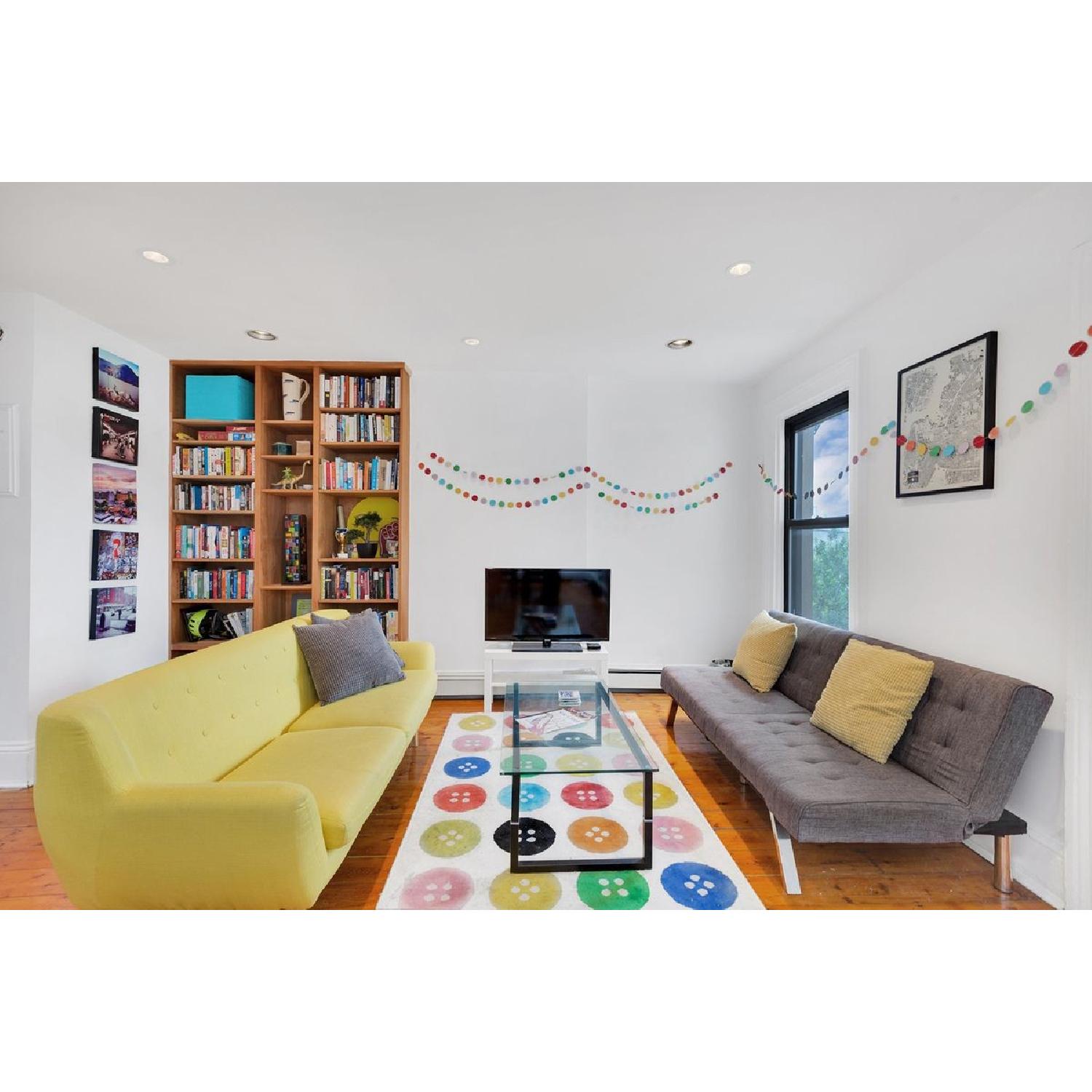 Modway Remark Yellow Mid-Century Sofa - image-4