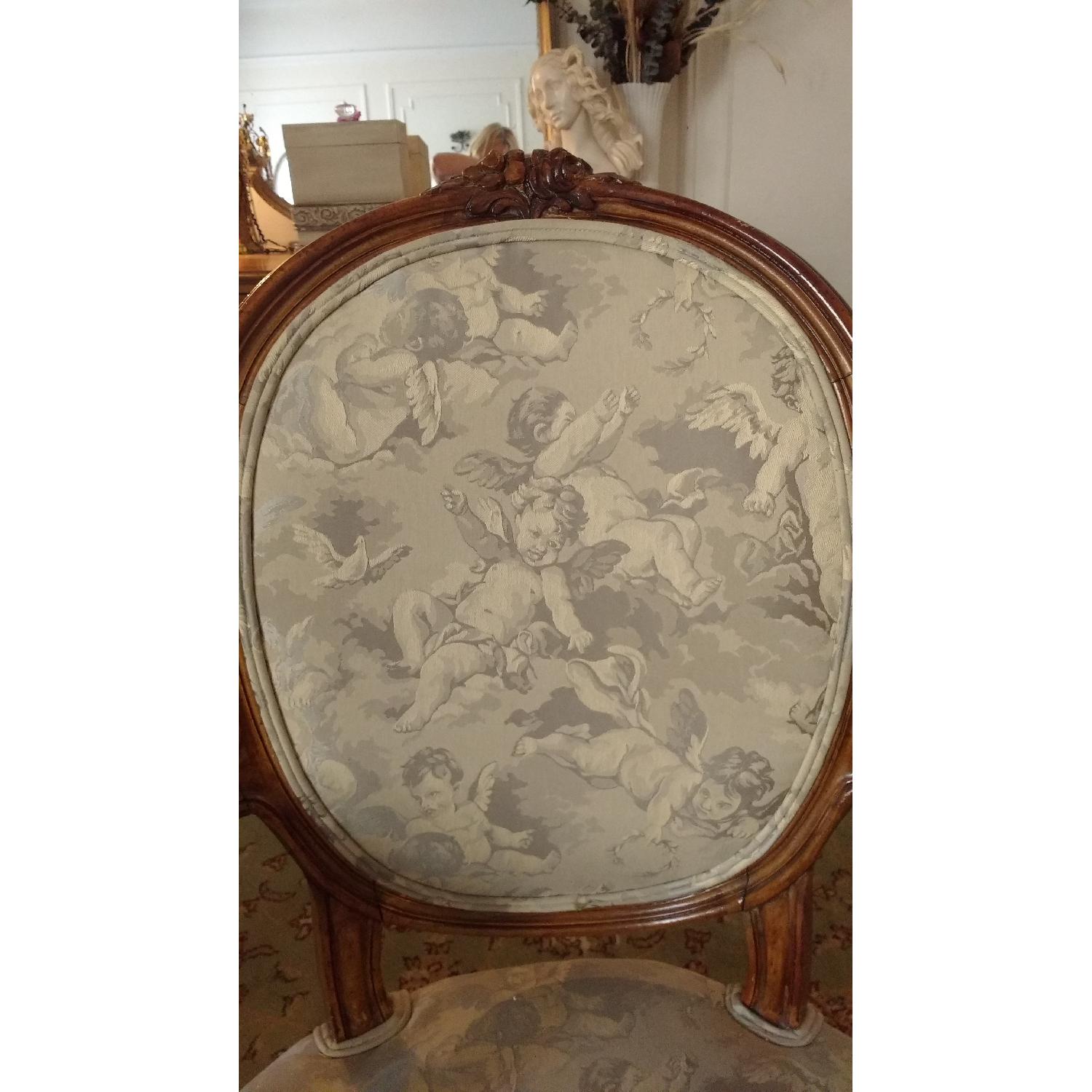 Vintage Solid Wood Carved French Style Chairs - image-6
