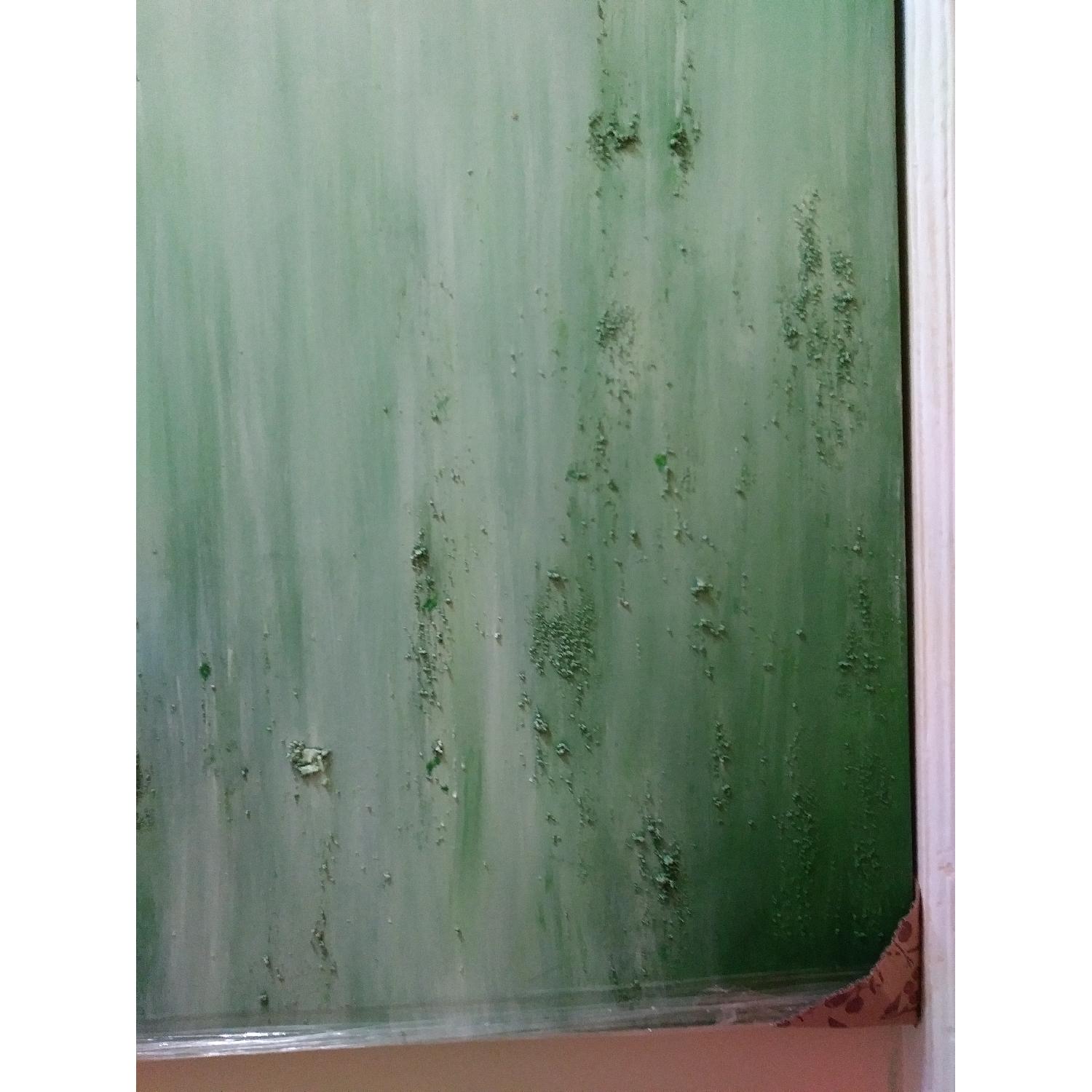 Oil Painting on Canvas - Green Stars Sky - image-2
