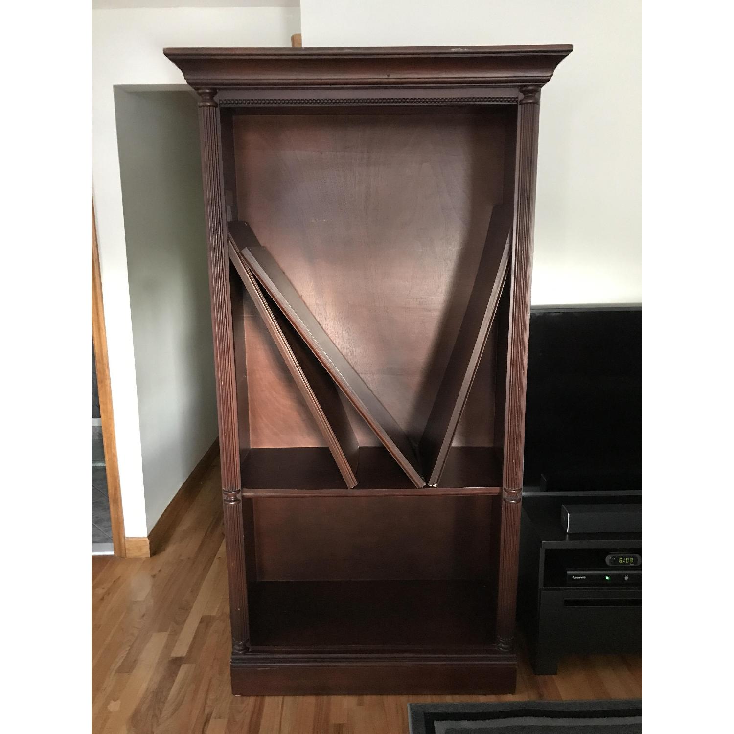Macy's Wood Bookcase - image-1