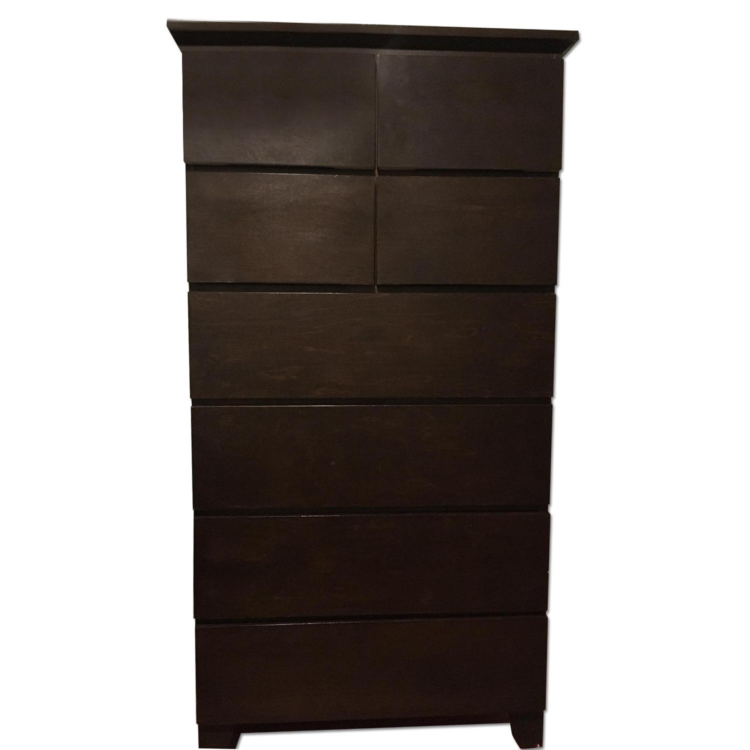 Gothic Cabinet Craft Solid Wood Chest + 2 Drawer Nightstand - image-0