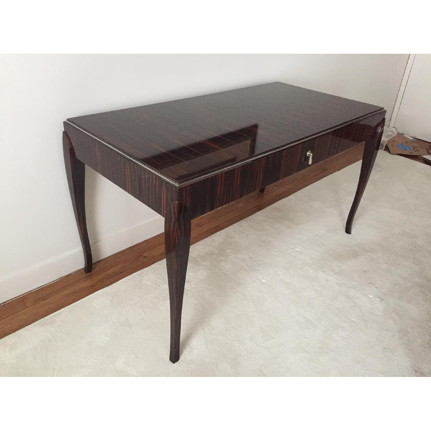 Mark Harvey Design Ebony Veneer Writing Desk - image-3