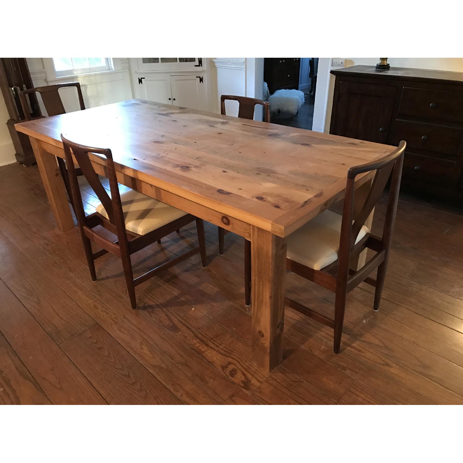 Trailer Park Slope Reclaimed Wood Farmhouse Extendable Table - image-0