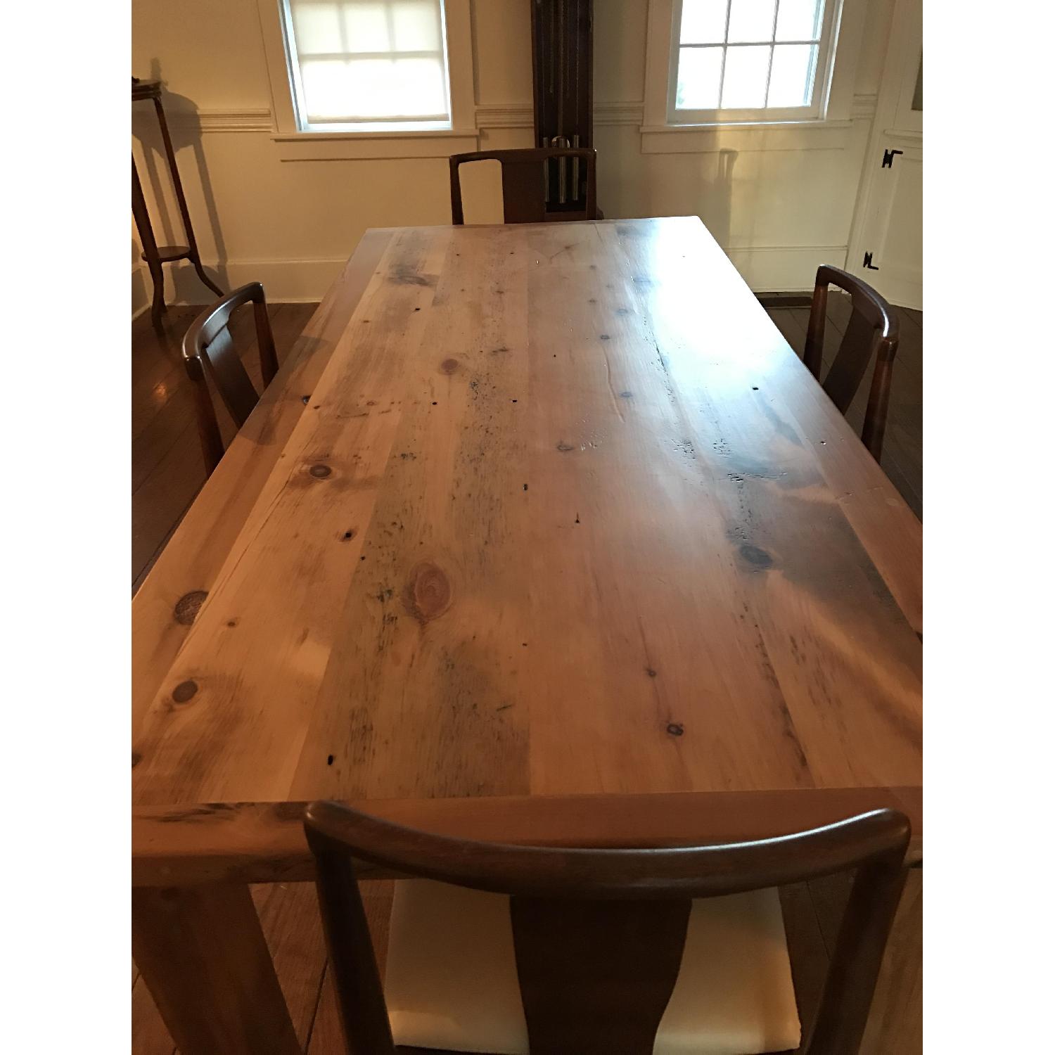 Trailer Park Slope Reclaimed Wood Farmhouse Extendable Table - image-1
