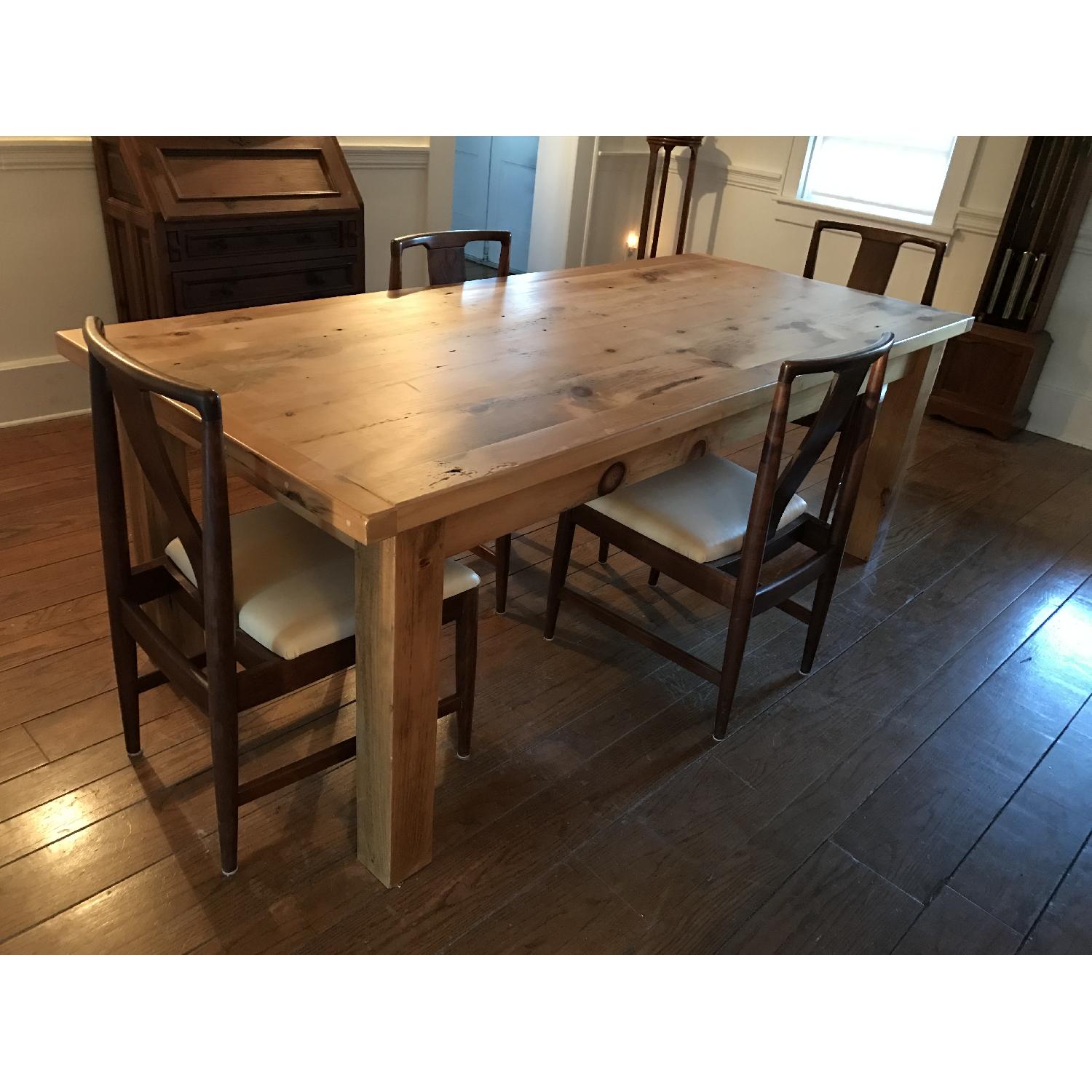 Trailer Park Slope Reclaimed Wood Farmhouse Extendable Table - image-2