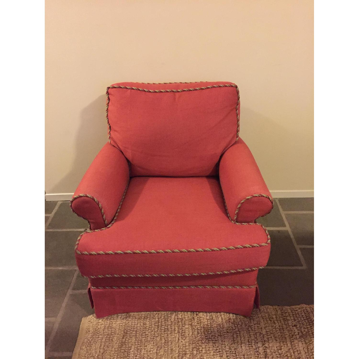 Lee Industries Red Accent Chair - image-2