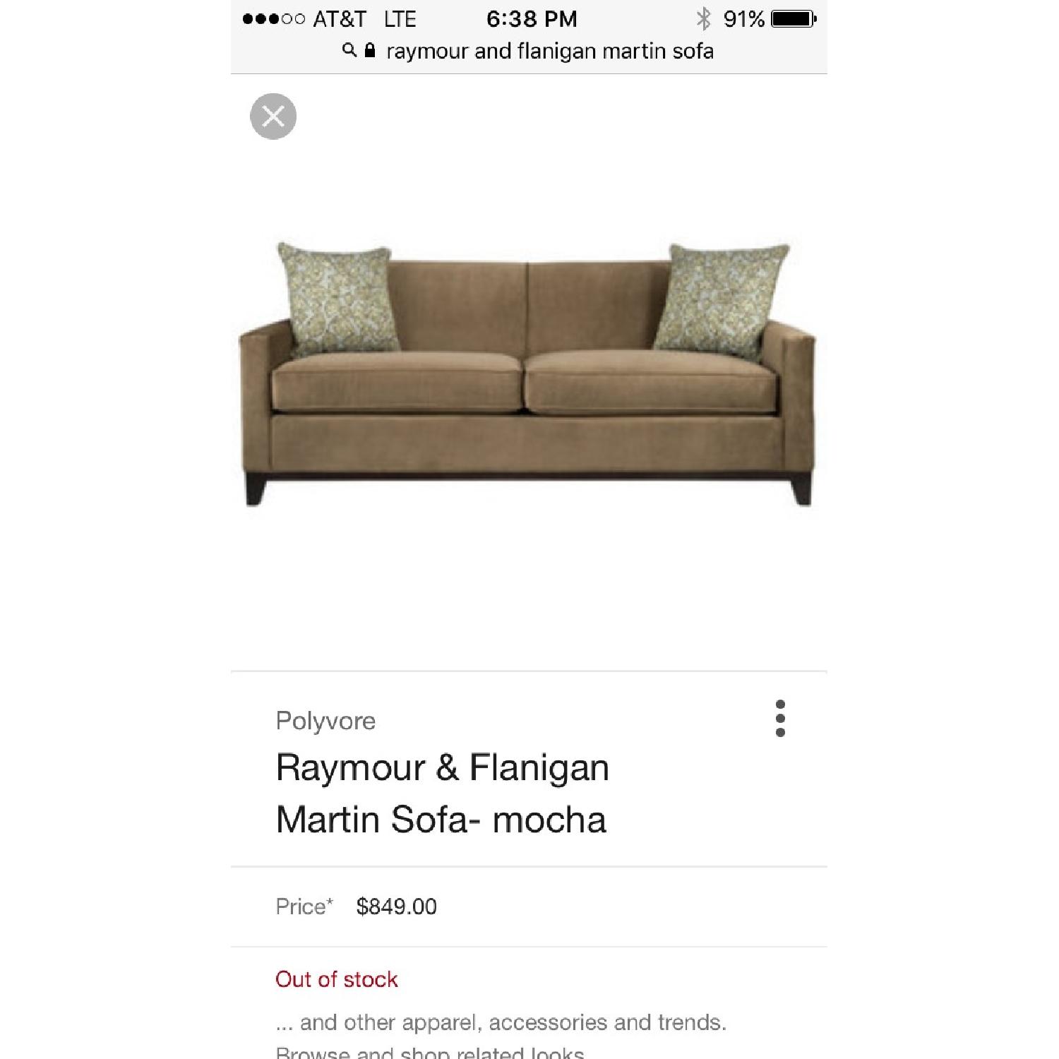 Raymour & Flanigan Martin Sleeper Sofa - image-1